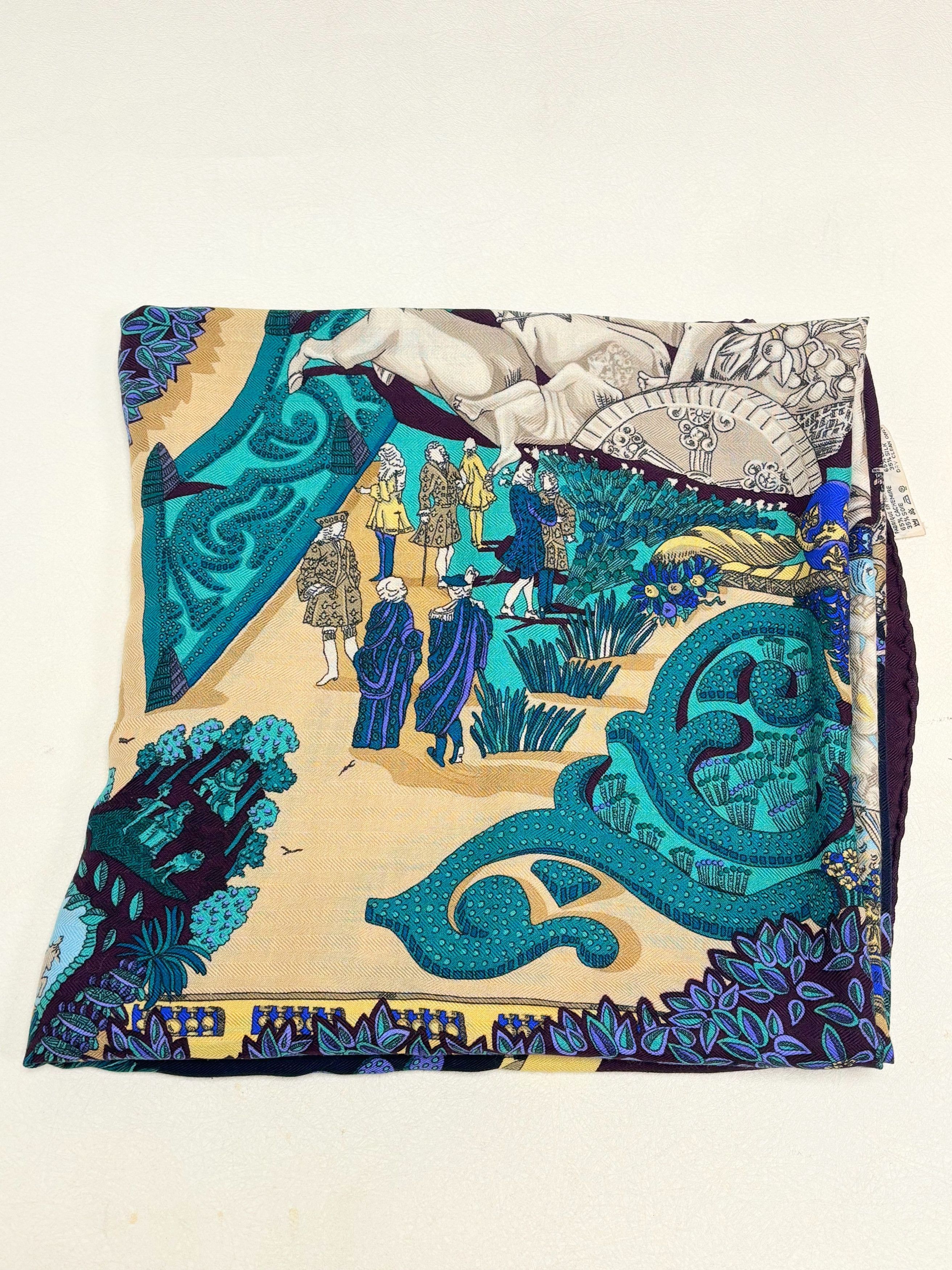 Other HERMÈS Châle cachemire et soie Size ONE SIZE - 5 Thumbnail