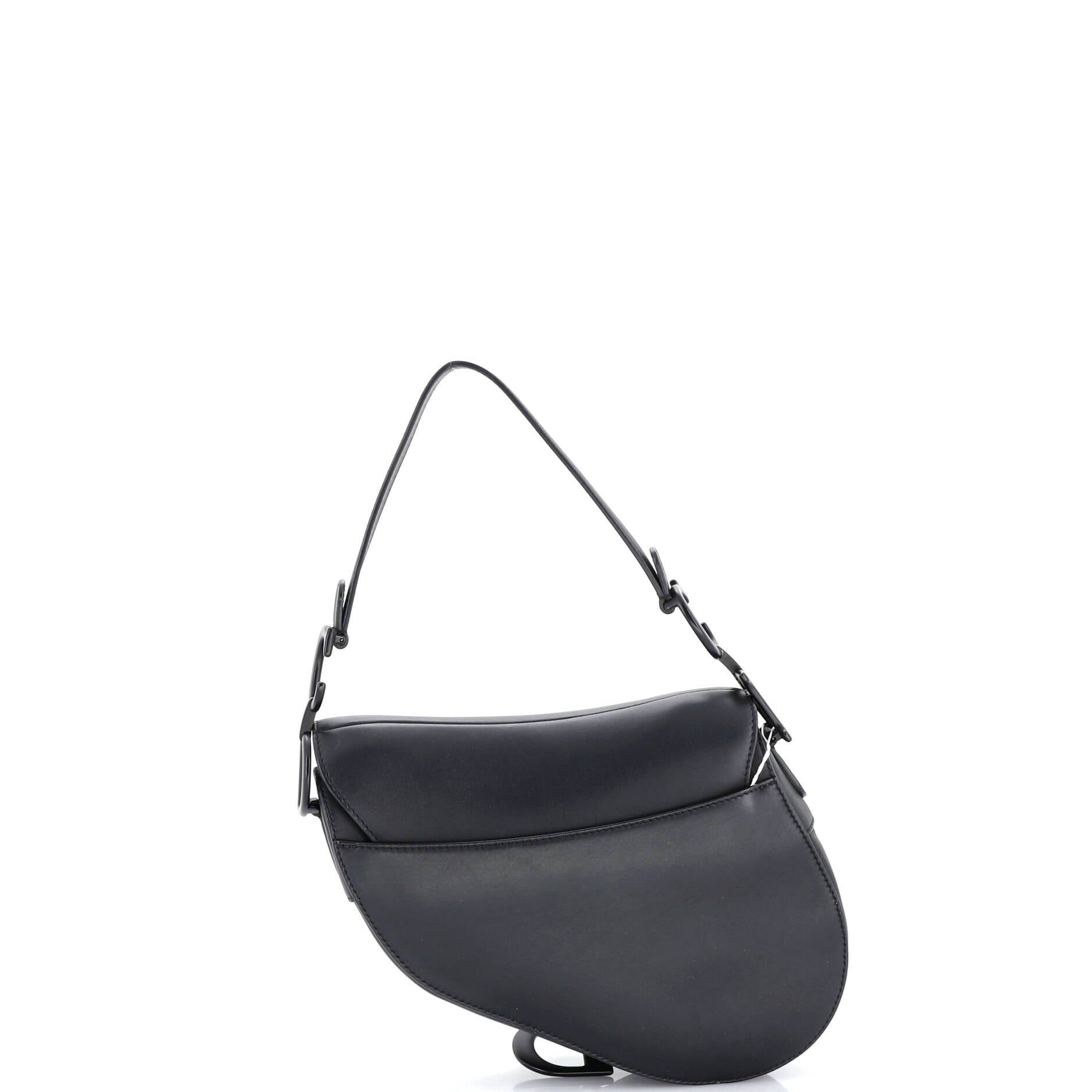 Dior Ultra Matte Saddle Handbag Size ONE SIZE - 4 Thumbnail
