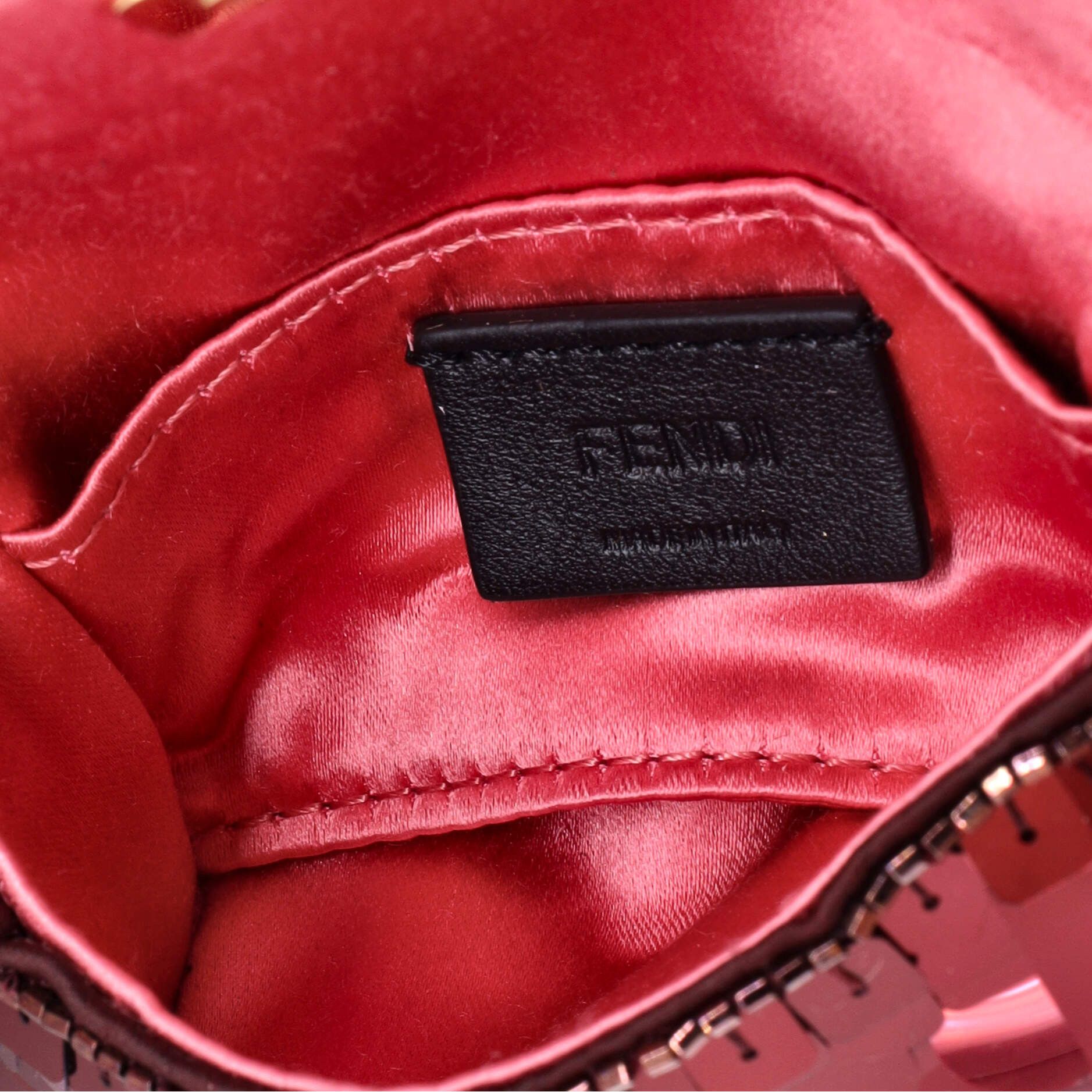 Fendi Chain Baguette Charm Bag Size ONE SIZE - 5 Thumbnail