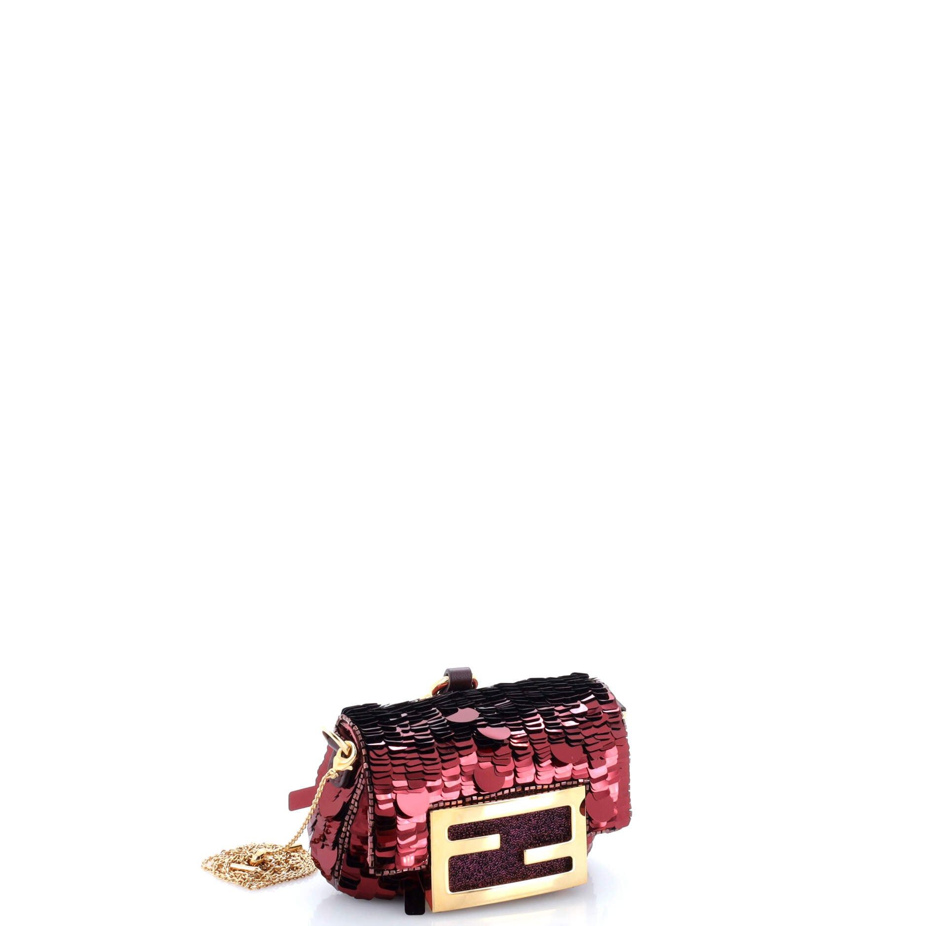 Fendi Chain Baguette Charm Bag Size ONE SIZE - 2 Thumbnail