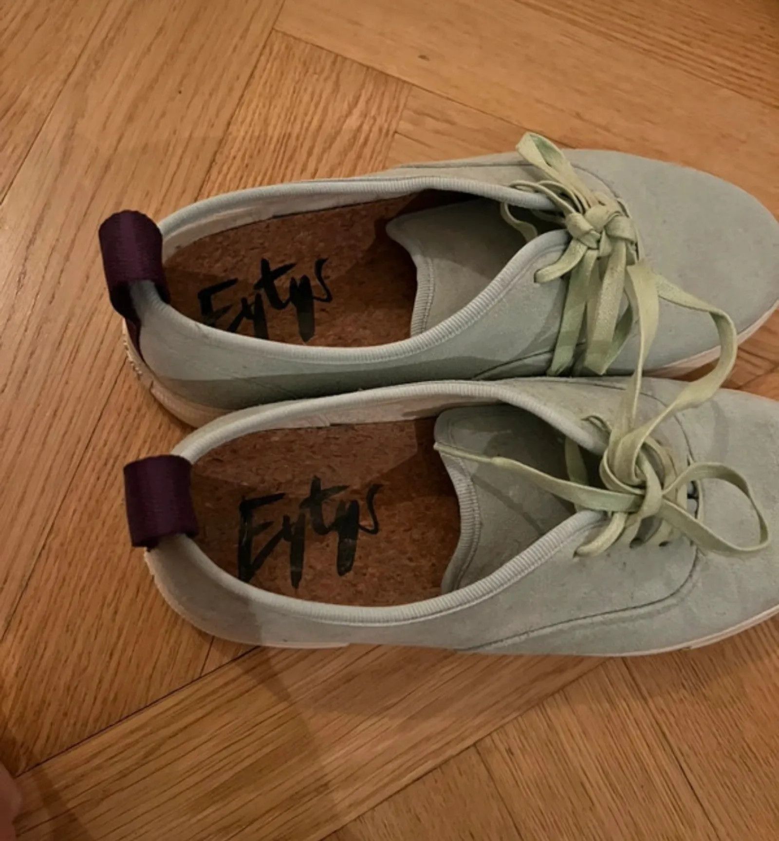 Eytys Eytys Mother Suede Aqua Sneakers Size US 9 / IT 39 - 4 Thumbnail