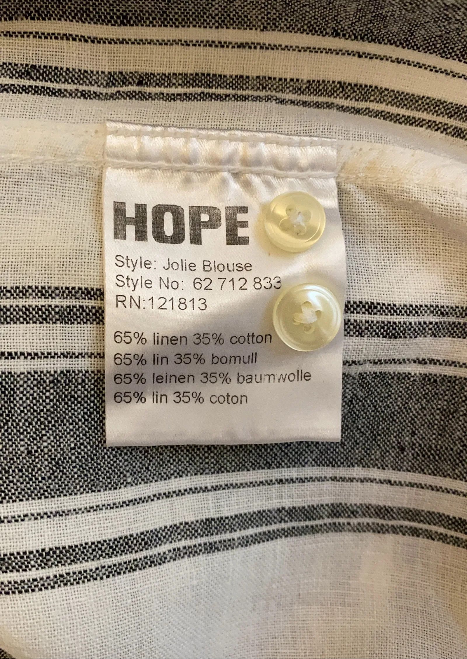 Hope Hope Shirt Size XS / US 0-2 / IT 36-38 - 5 Thumbnail