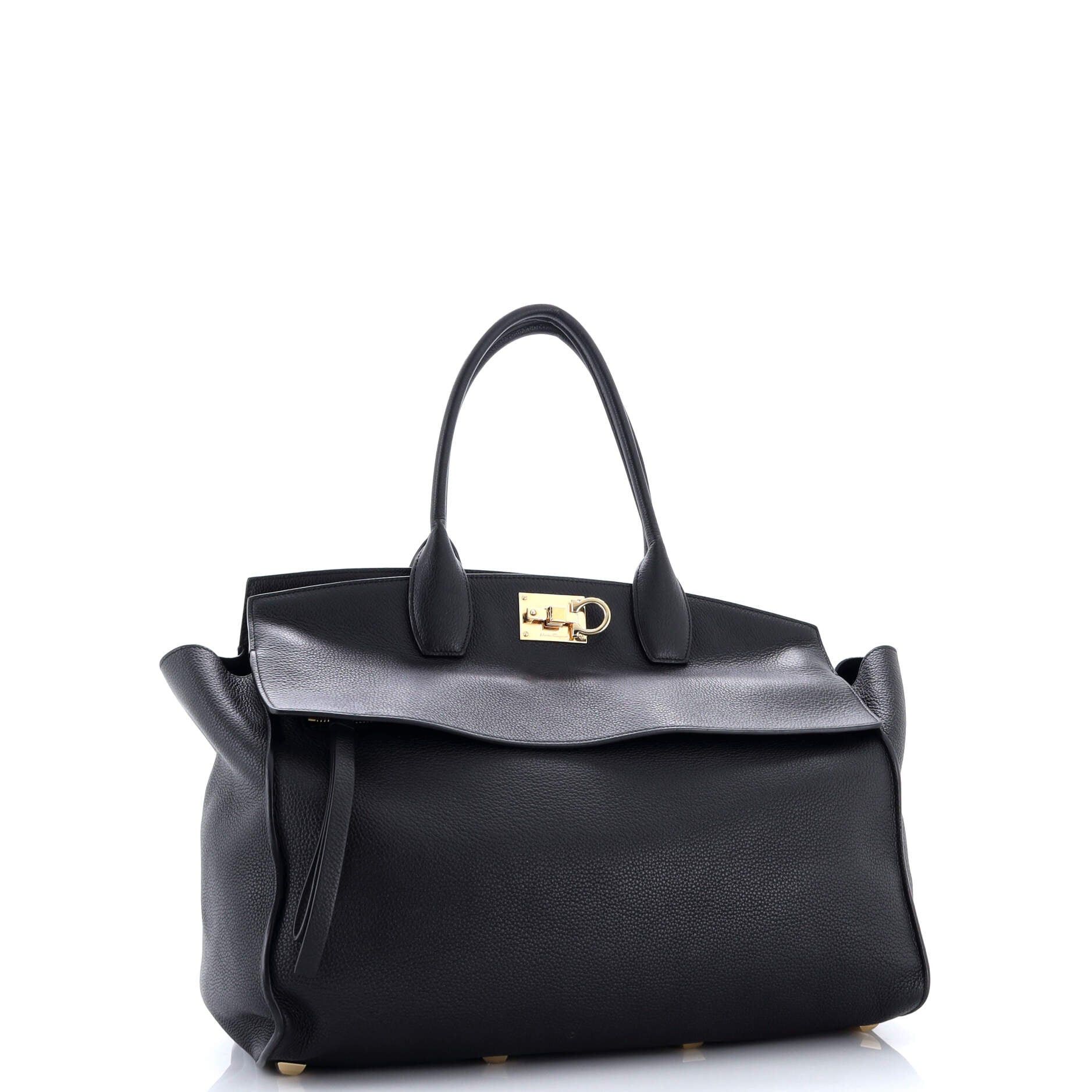 Salvatore Ferragamo Studio Soft Satchel Size ONE SIZE - 2 Thumbnail