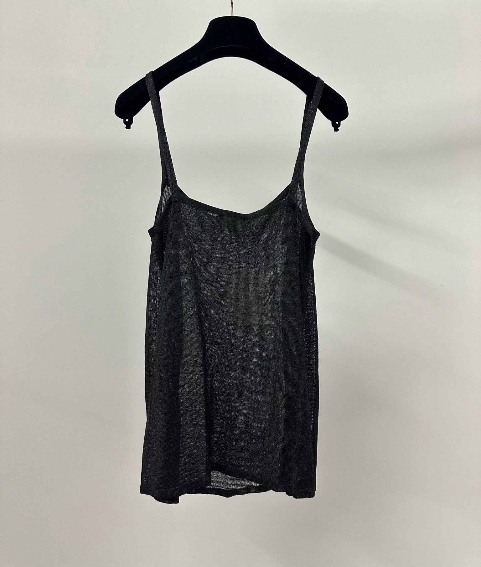 Gucci Gucci Black Camisole Top Size M / US 6-8 / IT 42-44 - 2 Thumbnail