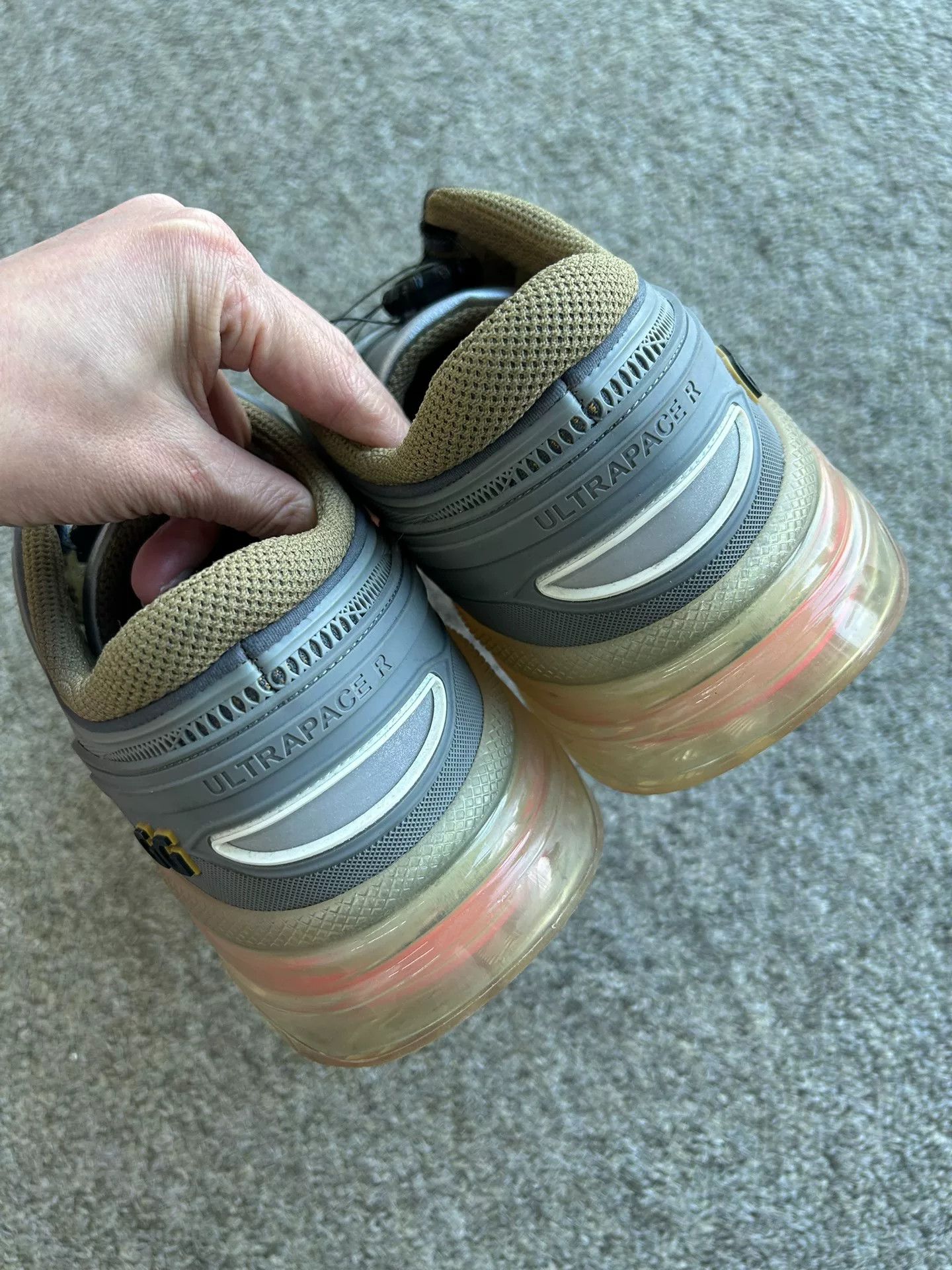 Gucci Gucci Men's Gray Casual Sneakers Size US 9.5 / EU 42-43 - 5 Thumbnail