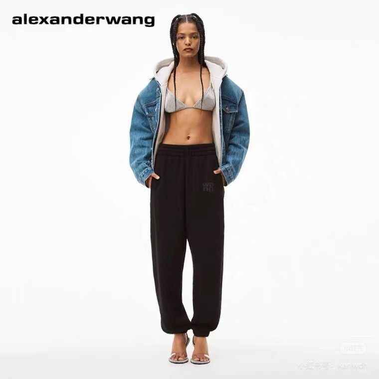 Alexander Wang Alexander Wang Black Sweatpants Size 22" - 9 Thumbnail