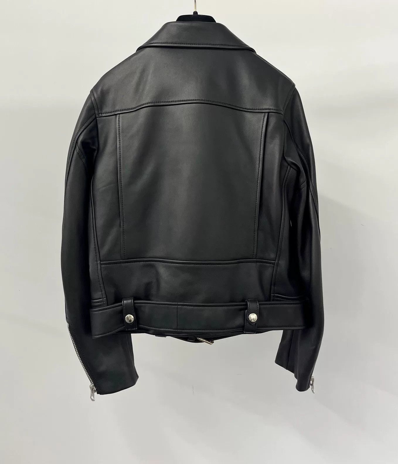 Acne Studios Acne Studios Classic Black Leather Jacket Size XS / US 0-2 / IT 36-38 - 2 Thumbnail