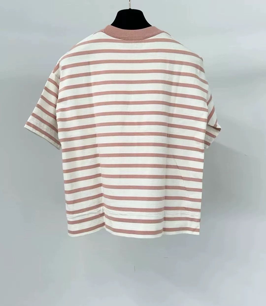 Loro Piana Loro Piana Striped Button Short-Sleeve Size S / US 4 / IT 40 - 2 Thumbnail