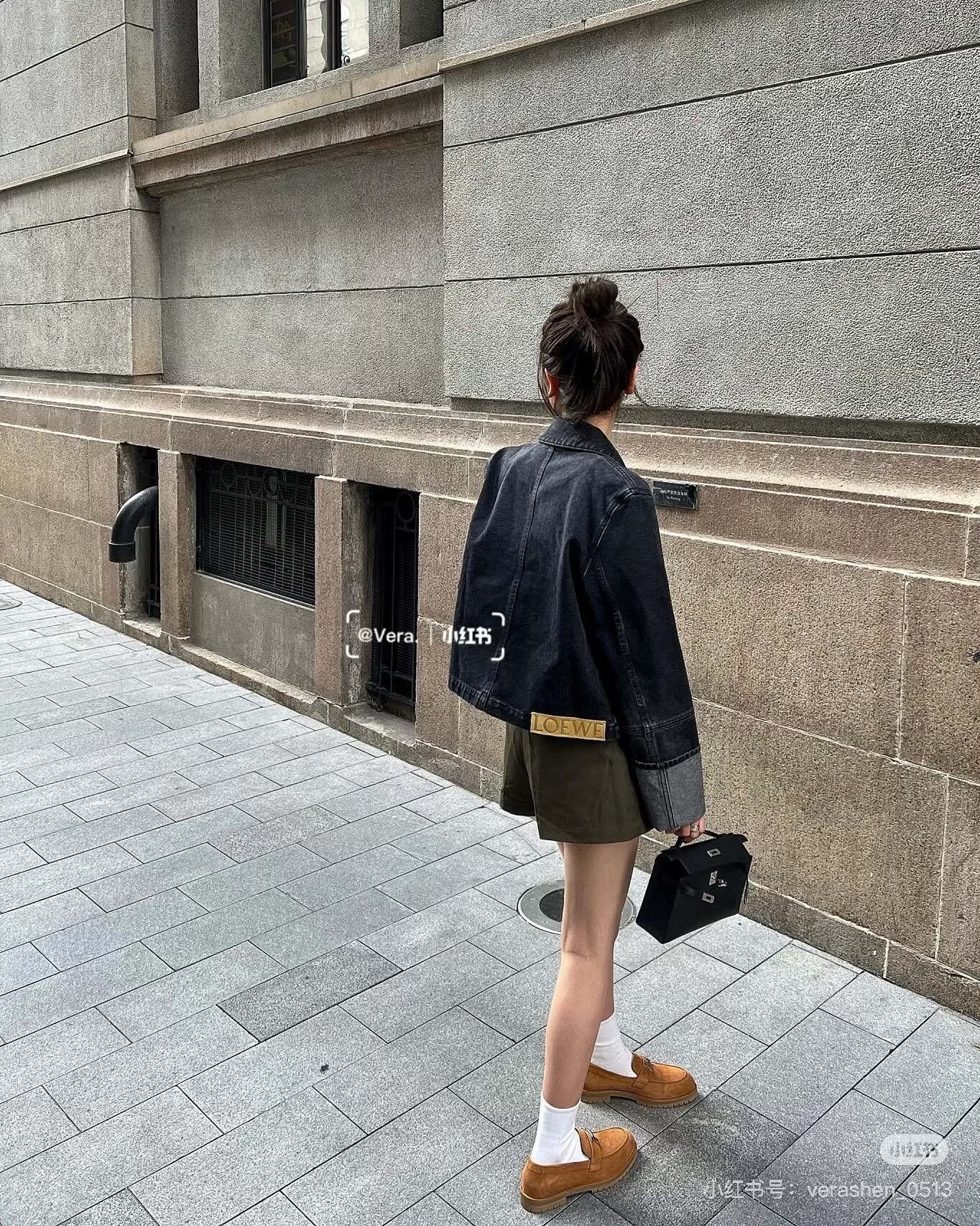 Loewe Loewe Classic Black Washed Denim Jacket Size XS / US 0-2 / IT 36-38 - 8 Thumbnail