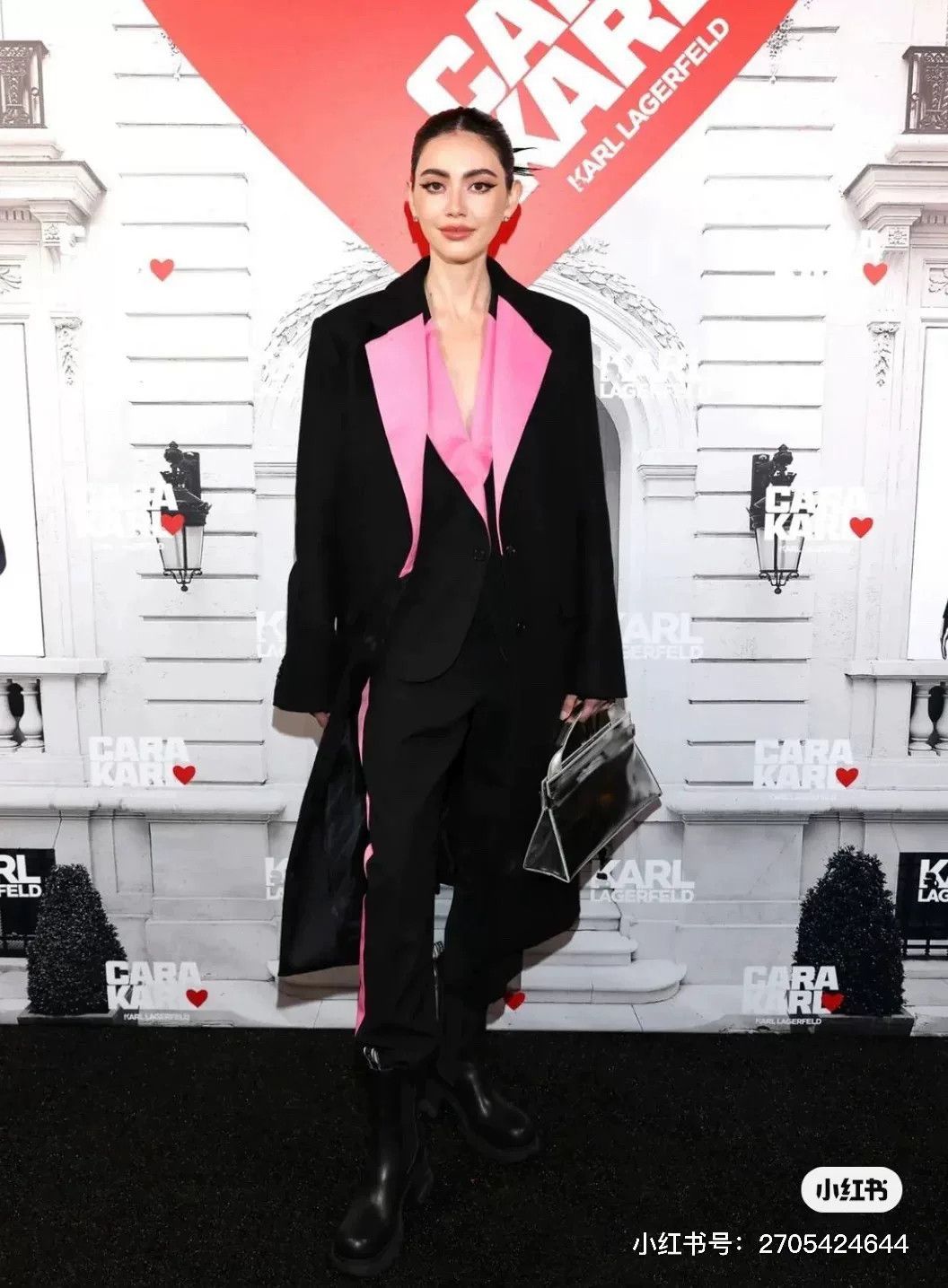 Alexander McQueen Alexander McQueen Pink Black Colorblock Blazer Size M / US 6-8 / IT 42-44 - 7 Thumbnail