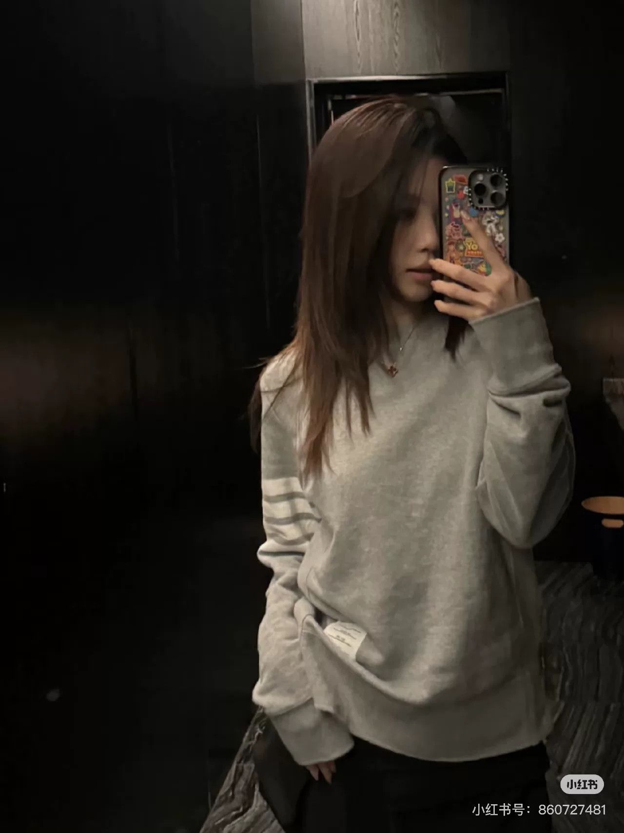 Thom Browne Thom Browne Gray 4-Stripe Cashmere Sweater Size US M / EU 48-50 / 2 - 8 Thumbnail