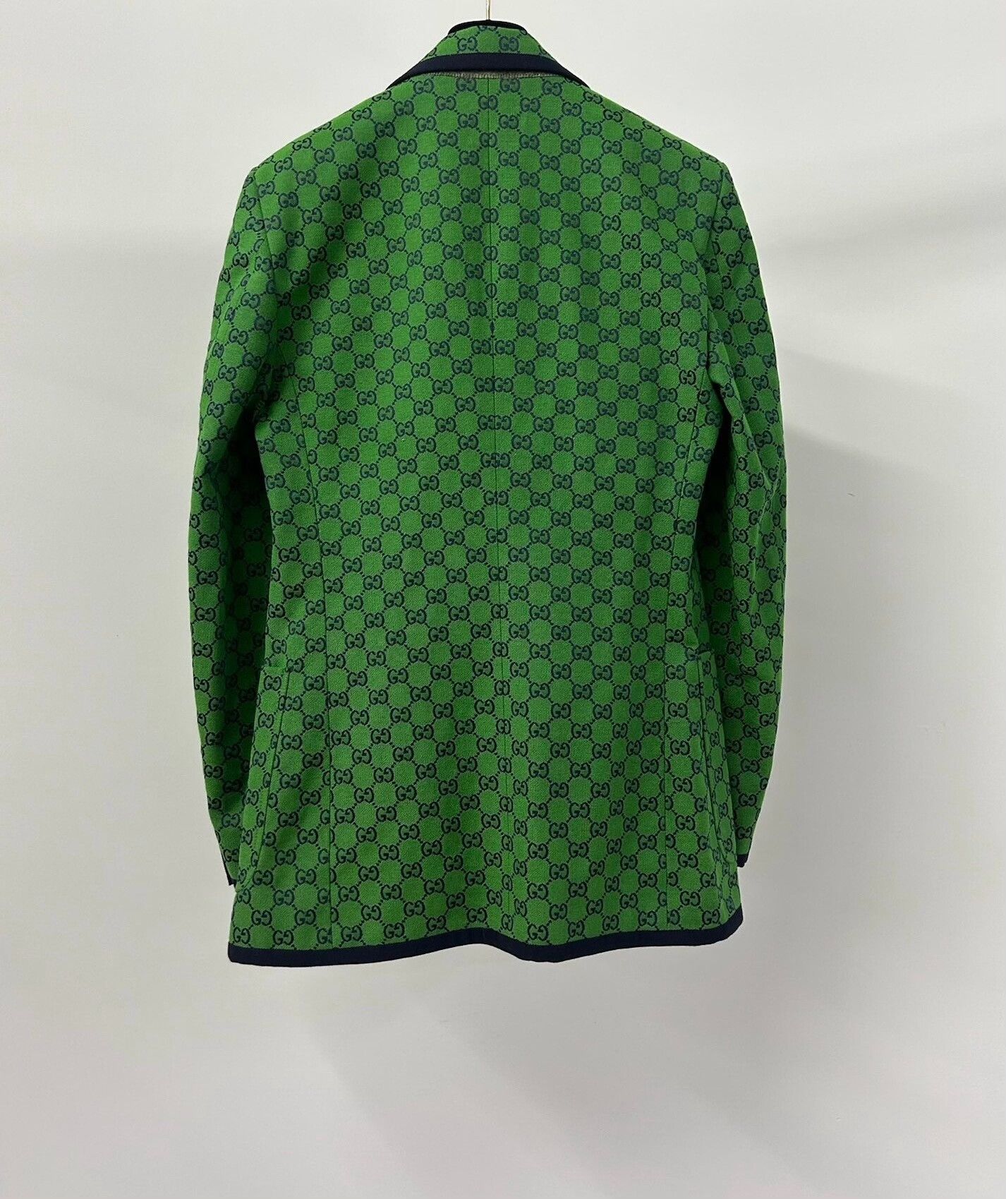 Gucci Gucci Green Full Logo Blazer Size US S / EU 44-46 / 1 - 2 Thumbnail