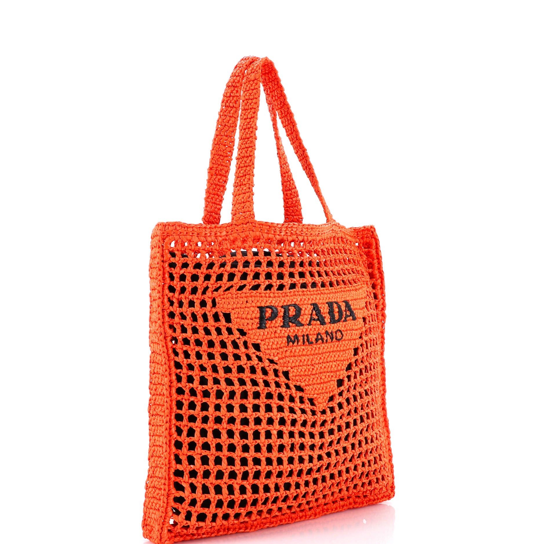 Prada Triangle Logo Open Tote Size ONE SIZE - 3 Thumbnail