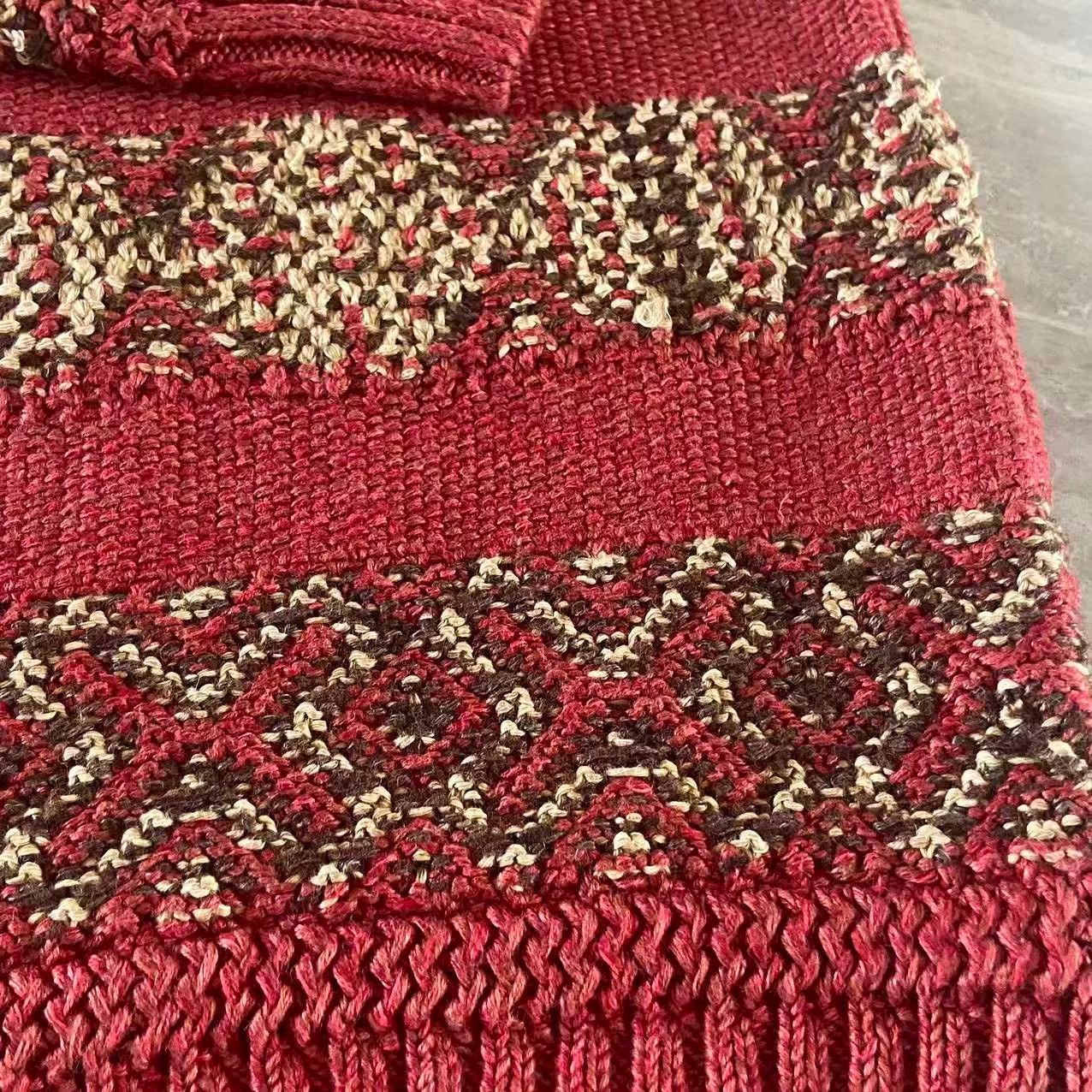RRL Ralph Lauren RRL Vintage Southwest Wool Blend Shawl Collar Sweater Size US M / EU 48-50 / 2 - 5 Thumbnail
