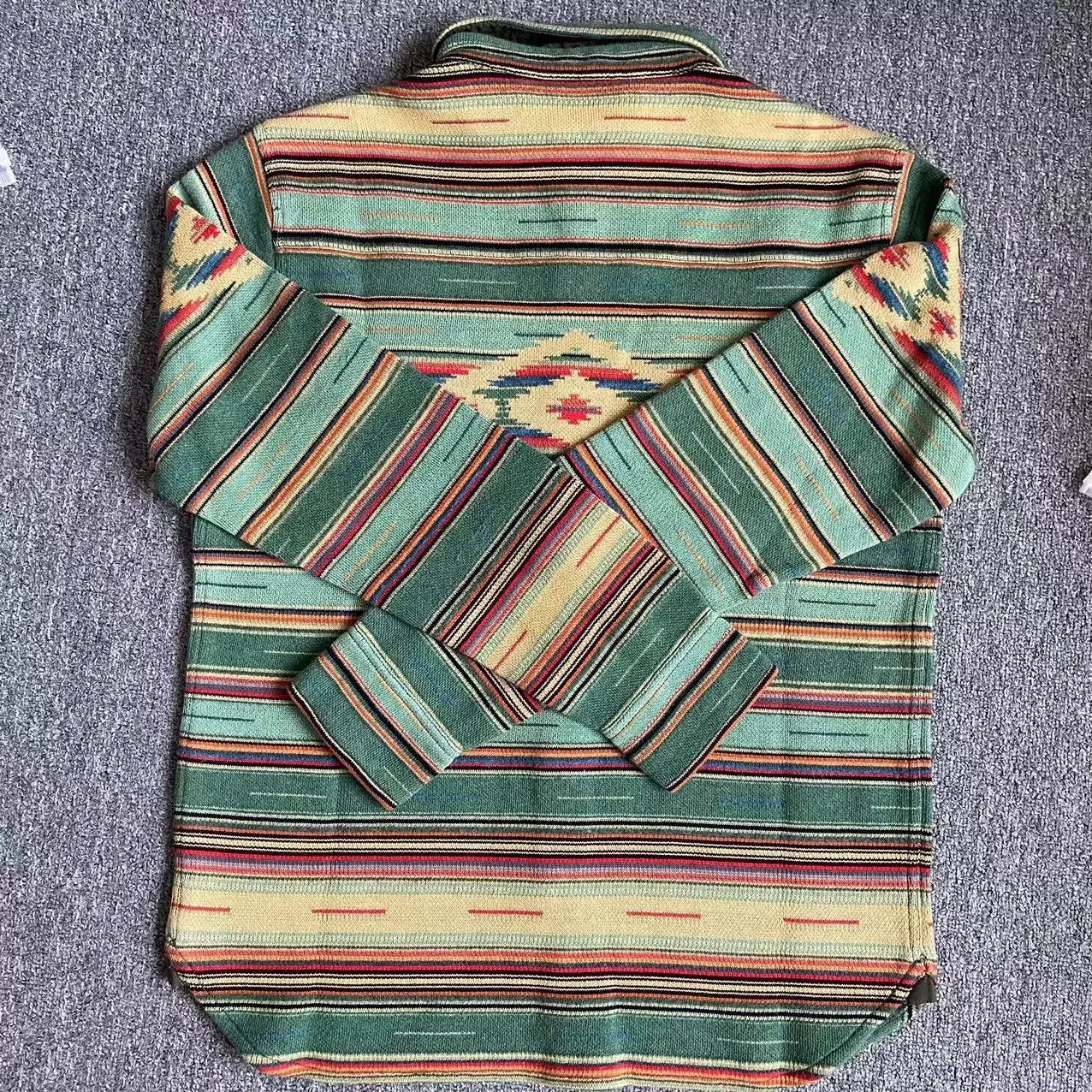 RRL Ralph Lauren RRL Serape Cotton-Blend Workshirt Size US XL / EU 56 / 4 - 2 Thumbnail
