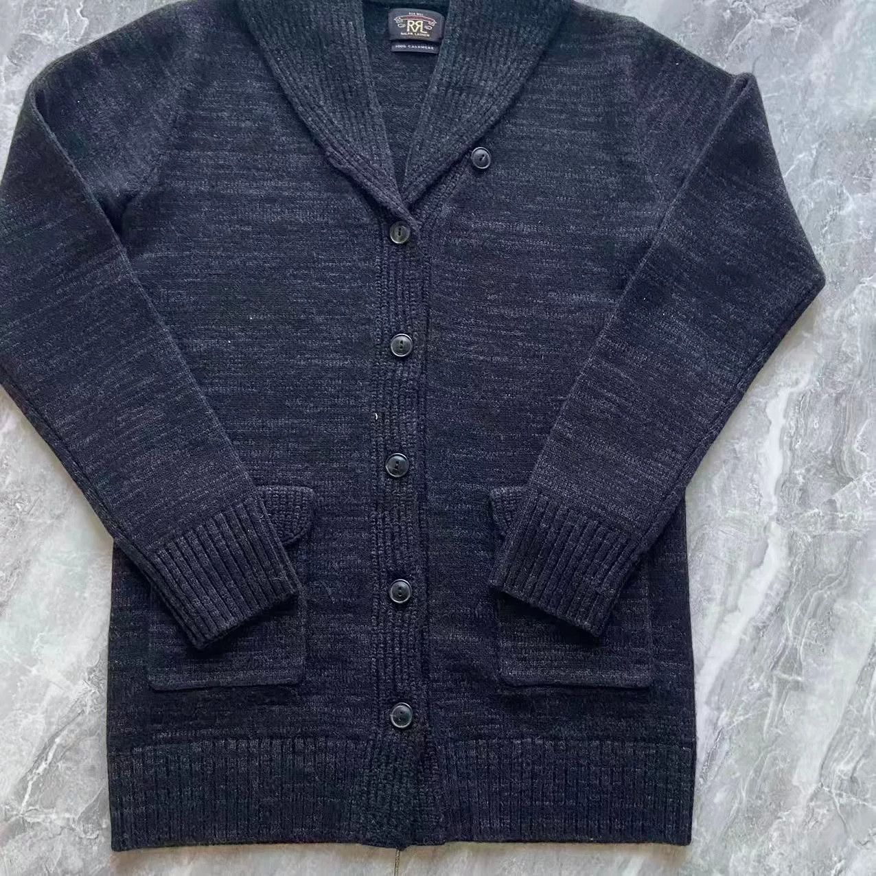 RRL Ralph Lauren DOUBLE RL SS22 Shawl Collar Cashmere Sweater Size M / US 6-8 / IT 42-44 - 2 Thumbnail