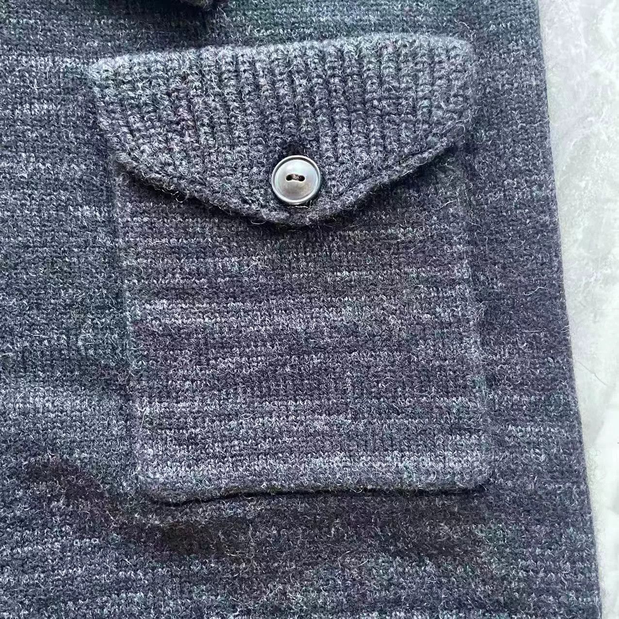 RRL Ralph Lauren DOUBLE RL SS22 Shawl Collar Cashmere Sweater Size M / US 6-8 / IT 42-44 - 6 Thumbnail