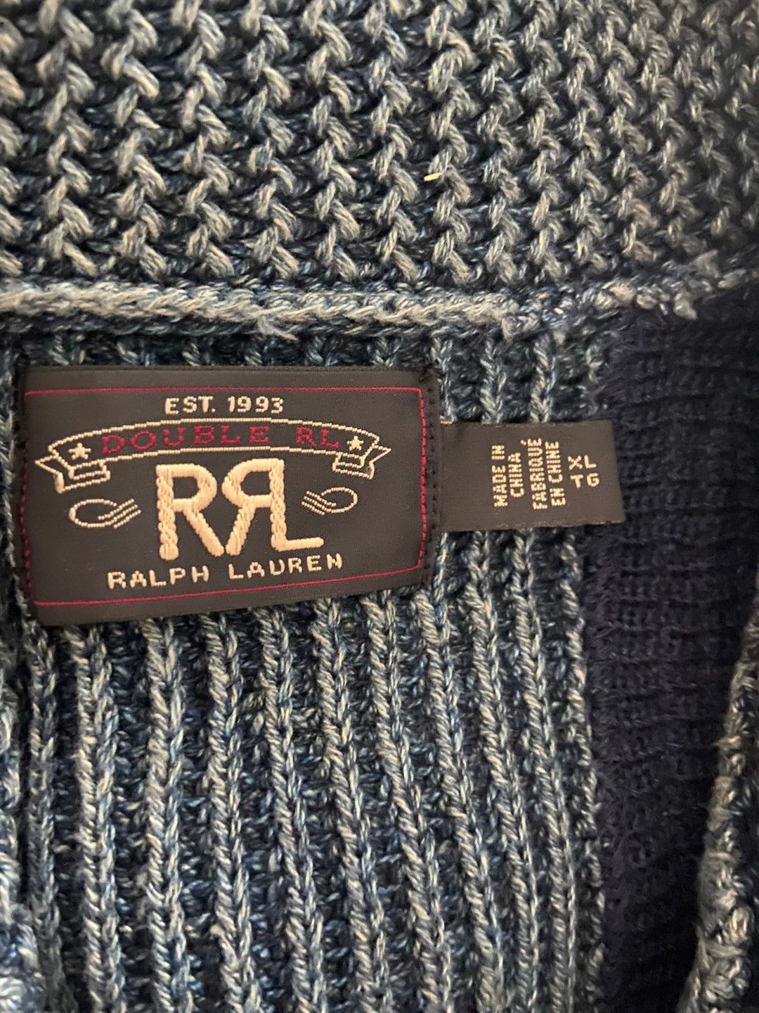 RRL Ralph Lauren RRL Double RL Distressed Shawl Collar Size US M / EU 48-50 / 2 - 2 Thumbnail