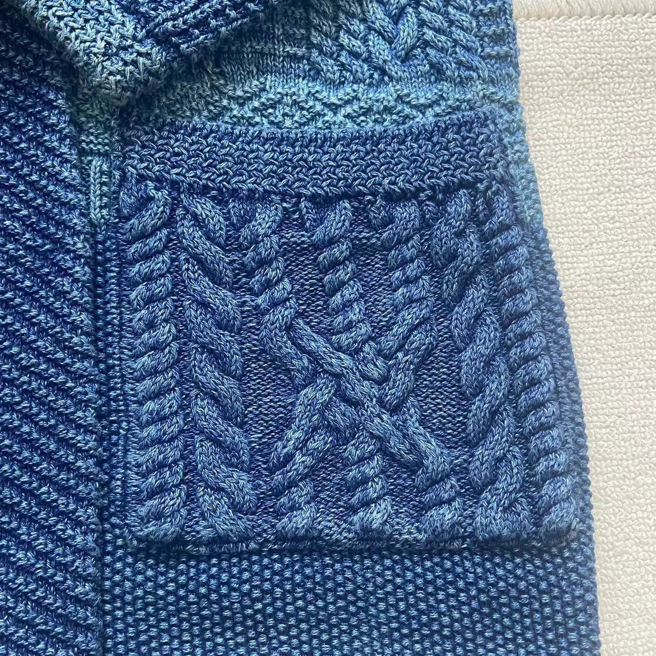 Ralph Lauren Ralph Lauren 24 Spring Cotton Patchwork Knit Cardigan Size XXL / US 16-18 / IT 52-54 - 9 Thumbnail