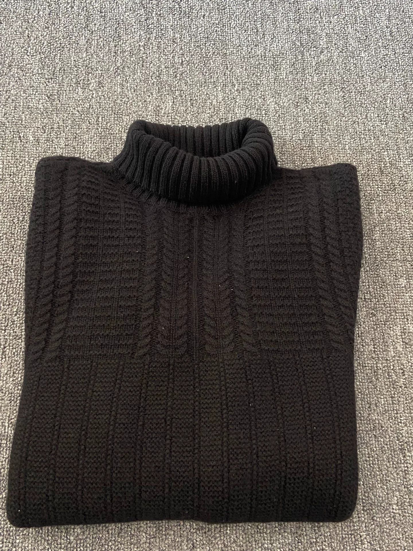 RRL Ralph Lauren RRL Vintage Cable Turtleneck Cashmere Sweater Size US M / EU 48-50 / 2 - 4 Thumbnail