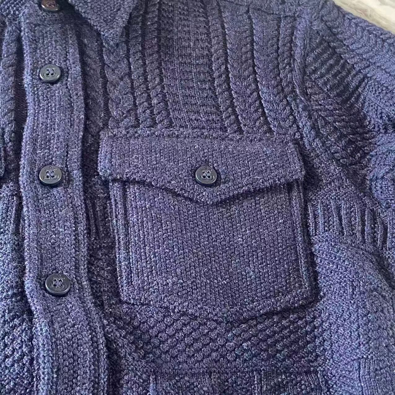Polo Ralph Lauren Ralph Lauren Women's Dark Blue Knit Cardigan Size S / US 4 / IT 40 - 7 Thumbnail