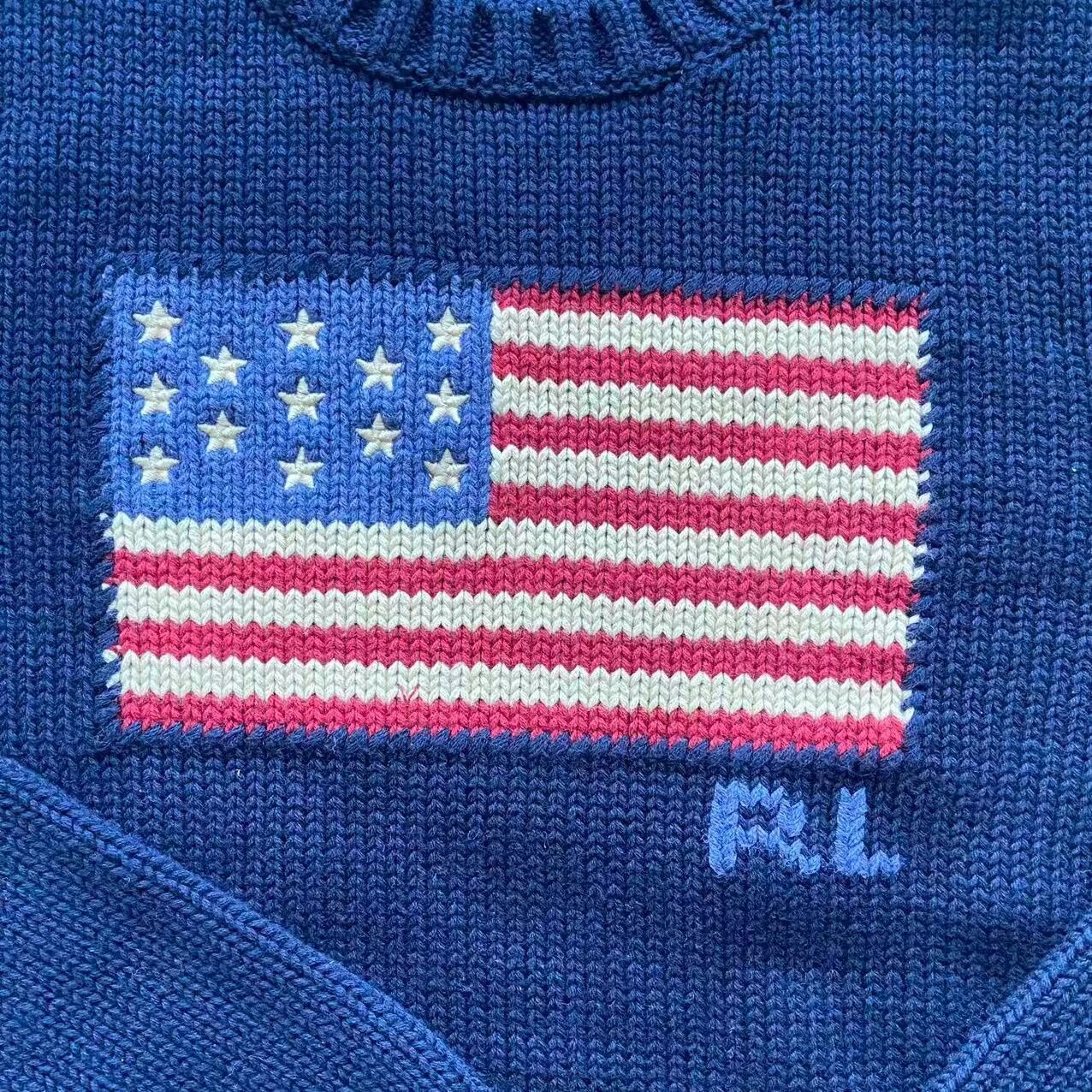 Ralph Lauren Ralph Star-Spangled Banner Sweater Size US M / EU 48-50 / 2 - 6 Thumbnail