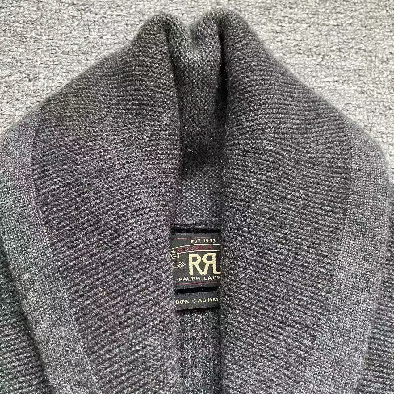 RRL Ralph Lauren RRL Double RL Shawl Collar Cashmere Cardigan Size US M / EU 48-50 / 2 - 3 Thumbnail