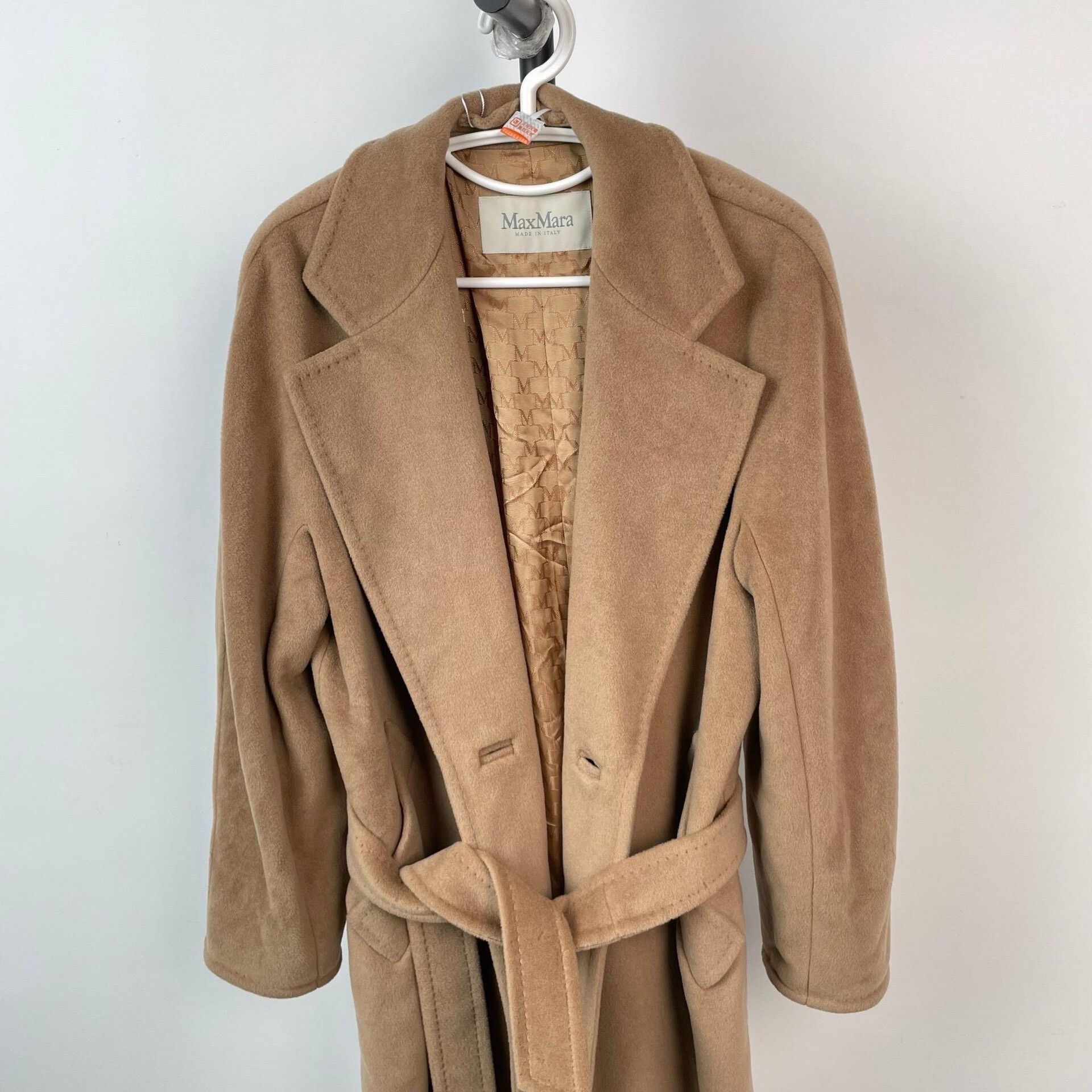 Max Mara MaxMara 101801 Camel Robe Coat Size XXS / US 00 / IT 34 - 3 Thumbnail