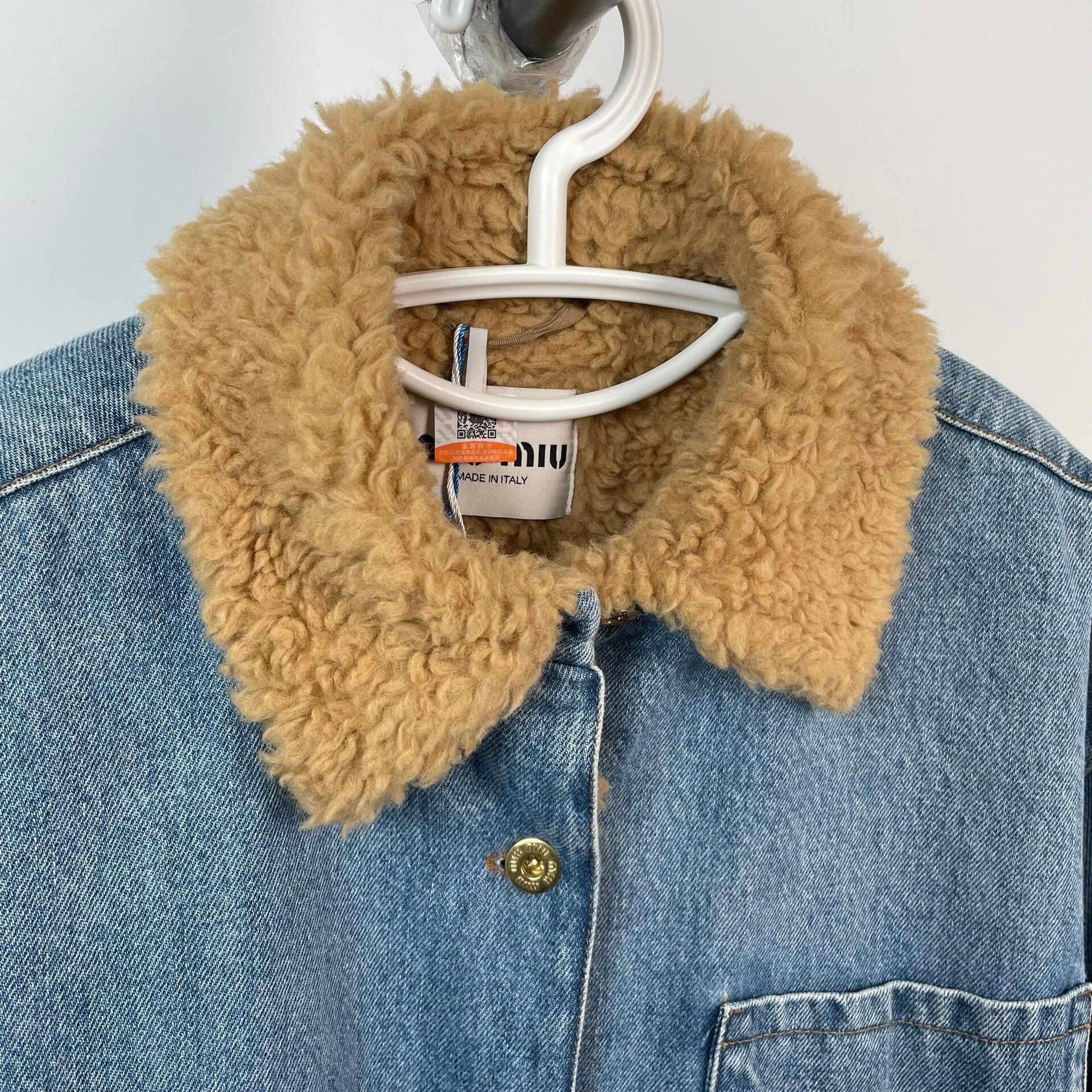 Miu Miu Miu Miu Blue Denim Jacket Size 38 Size S / US 4 / IT 40 - 4 Thumbnail