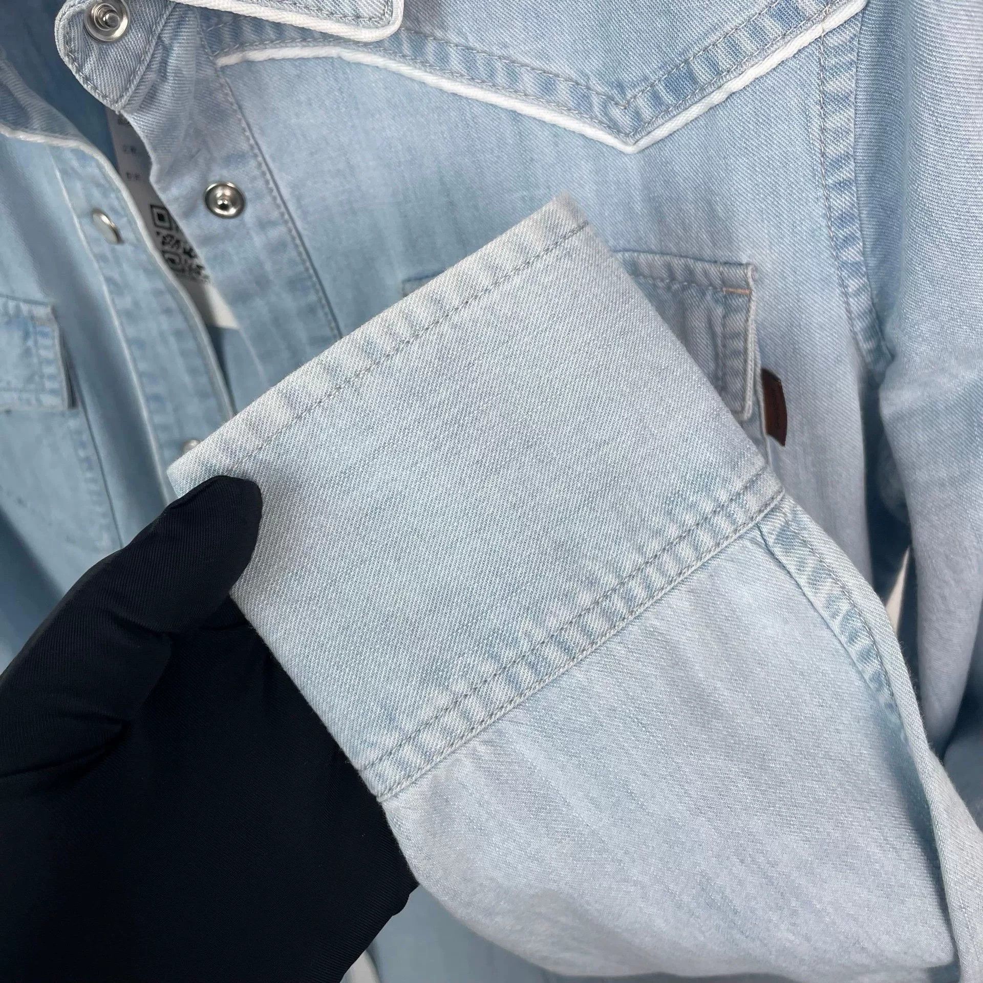 Gucci Gucci Soft Denim Shirt Blue 36 Size XS / US 0-2 / IT 36-38 - 5 Thumbnail