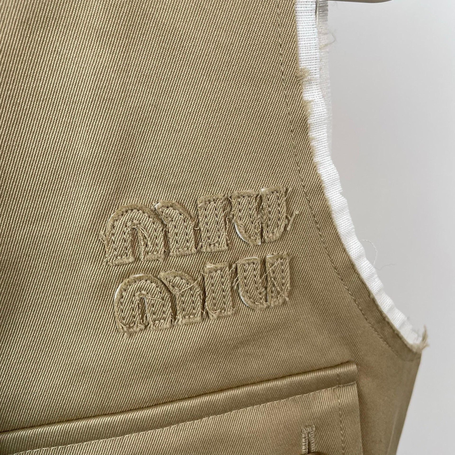 Miu Miu Miu Miu Khaki Utility Vest Size S / US 4 / IT 40 - 9 Thumbnail