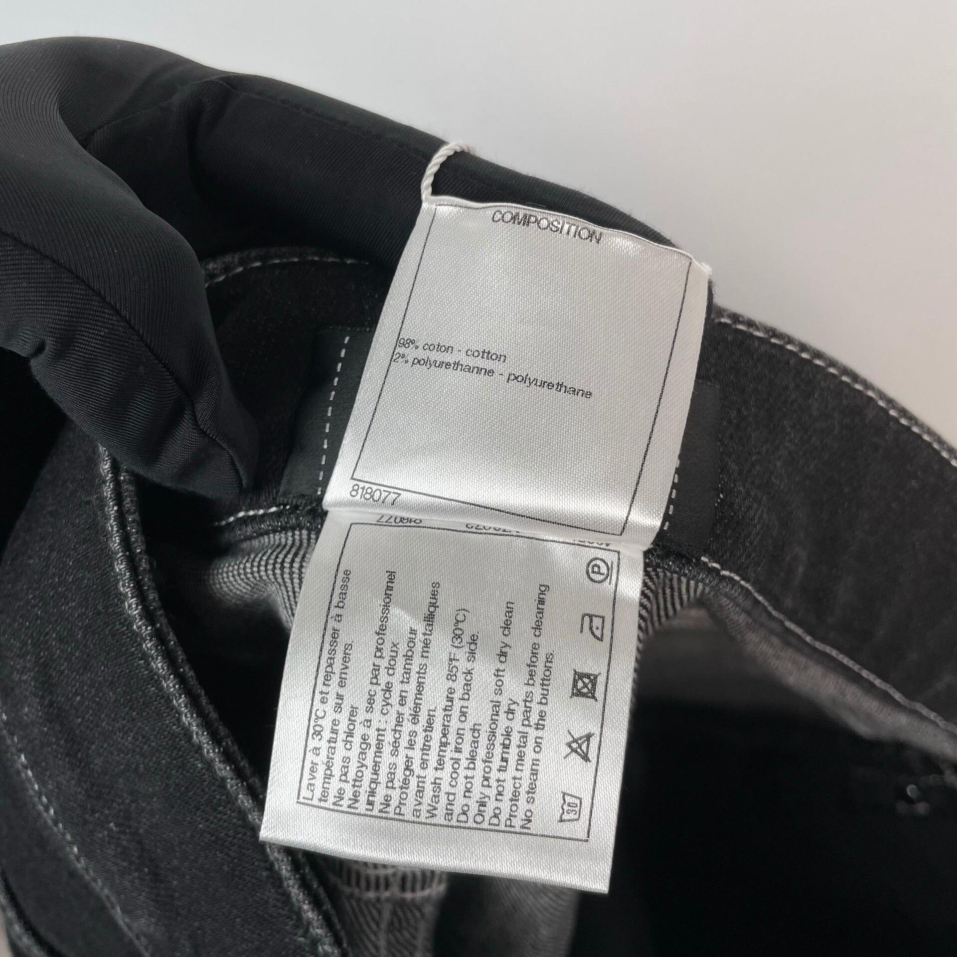 Chanel Chanel Women's Jeans Size 38 Size 38" / US 16 / IT 52 - 6 Thumbnail