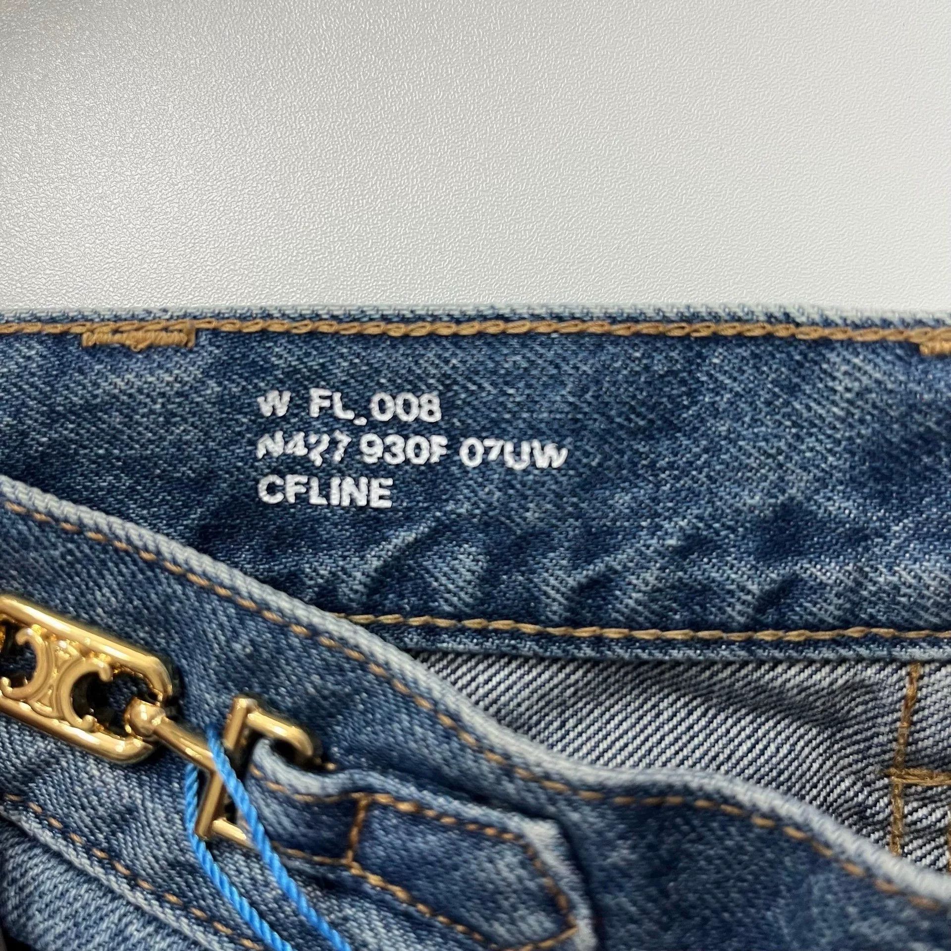 Celine CELINE Blue Jeans Size 25 Size 25" / US 0 / IT 36 - 7 Thumbnail