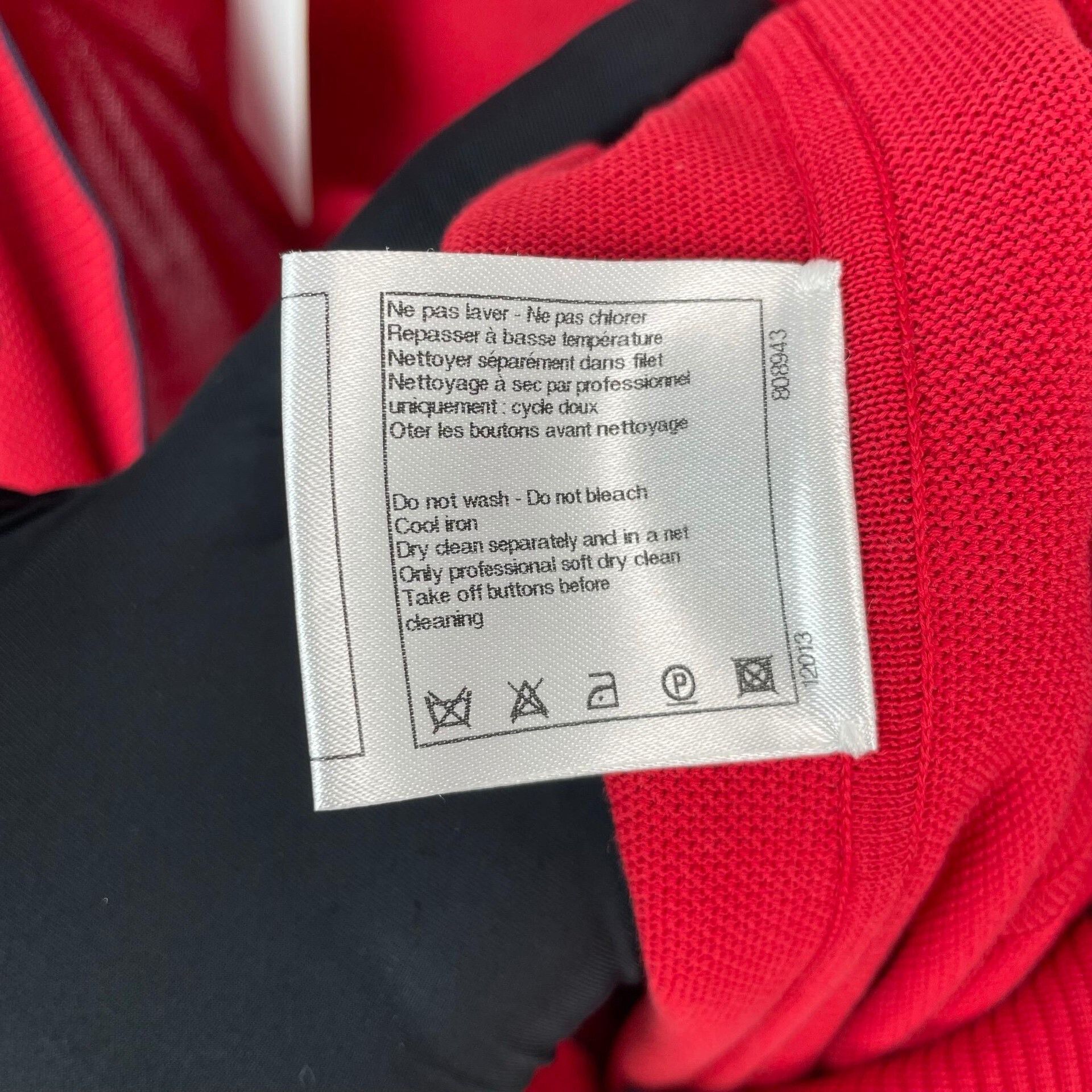 Chanel Chanel Cardigan Size 38 Red Size S / US 4 / IT 40 - 9 Thumbnail