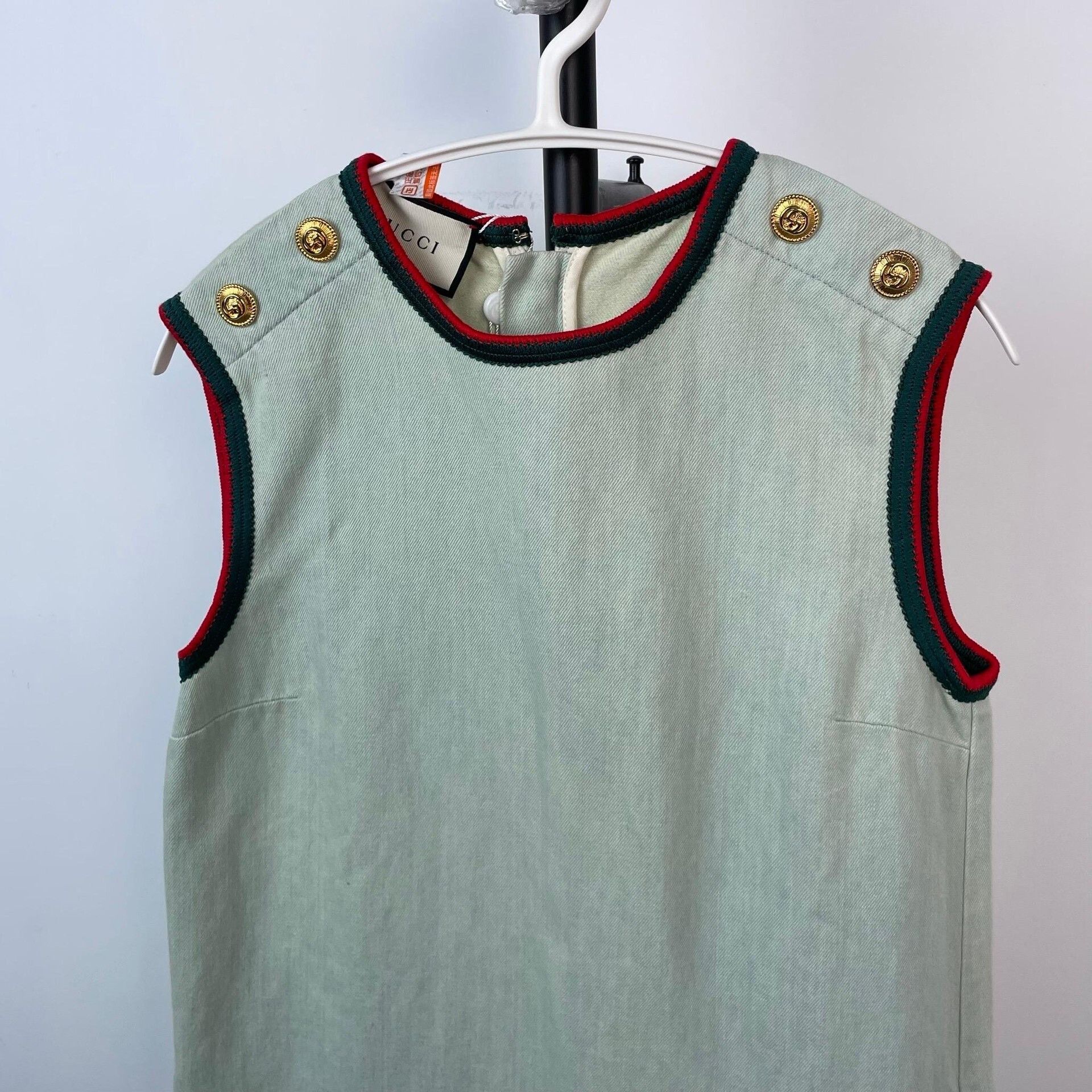 Gucci Gucci Denim Dress Size 38 Size S / US 4 / IT 40 - 3 Thumbnail