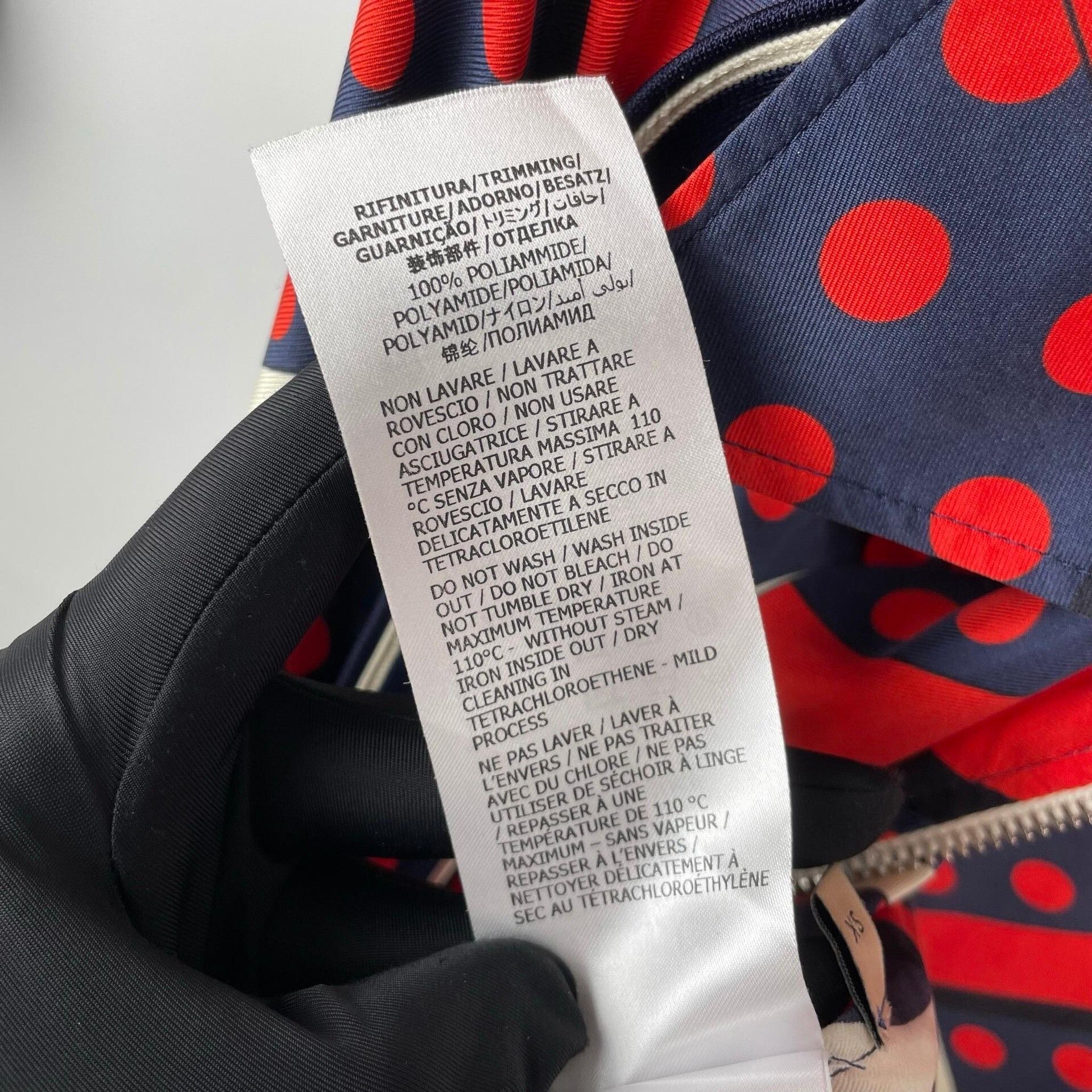 Gucci Gucci Silk Jacket XS Red Blue Dots Size XS / US 0-2 / IT 36-38 - 6 Thumbnail