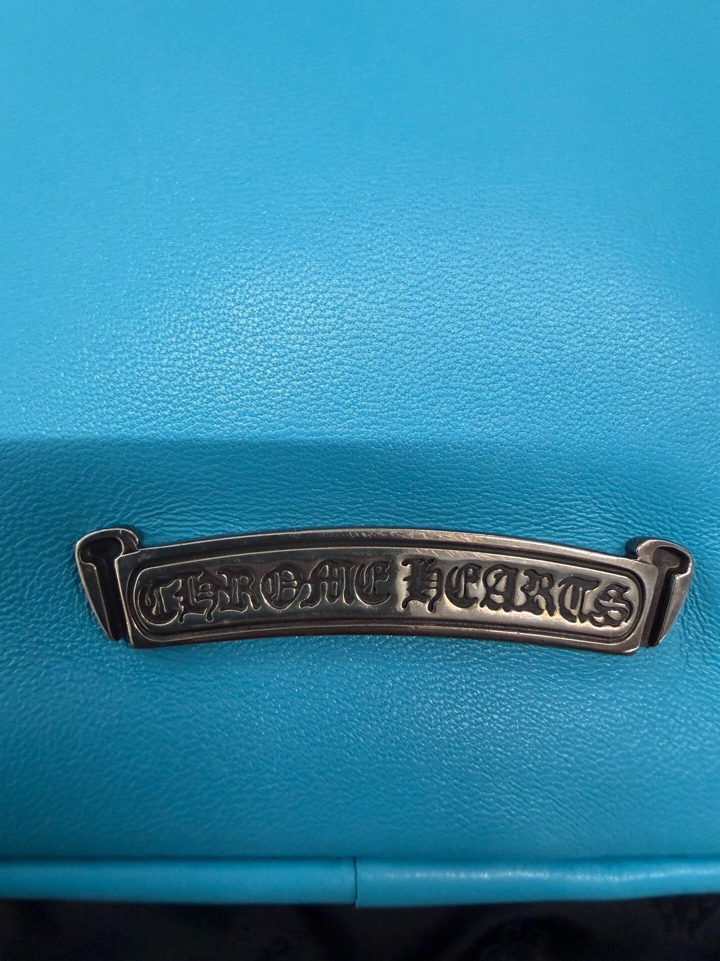 Chrome Hearts Chrome Hearts Blue White Fur Willow Clutch Size ONE SIZE - 4 Thumbnail
