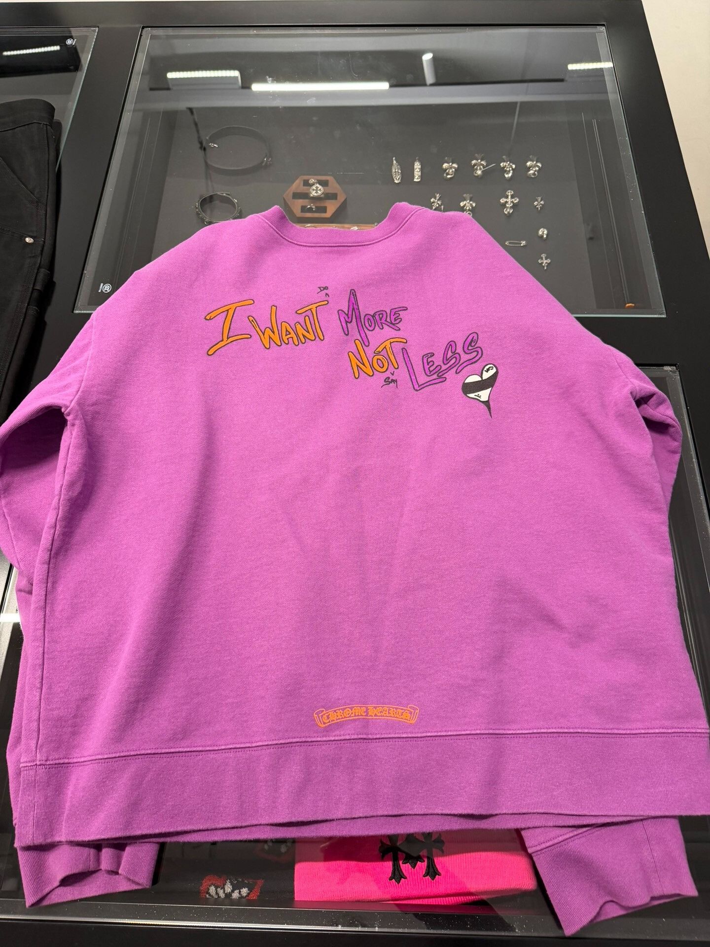 Chrome Hearts Chrome Hearts Matty Bot Graffiti Print Sweatshirt XL Size US XL / EU 56 / 4 - 2 Thumbnail