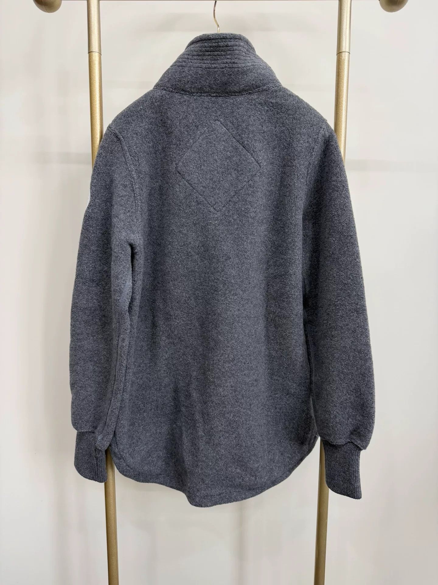 Canada Goose CanadaGoose Gray Half-Zip Fleece Sweatshirt M Size US M / EU 48-50 / 2 - 2 Thumbnail