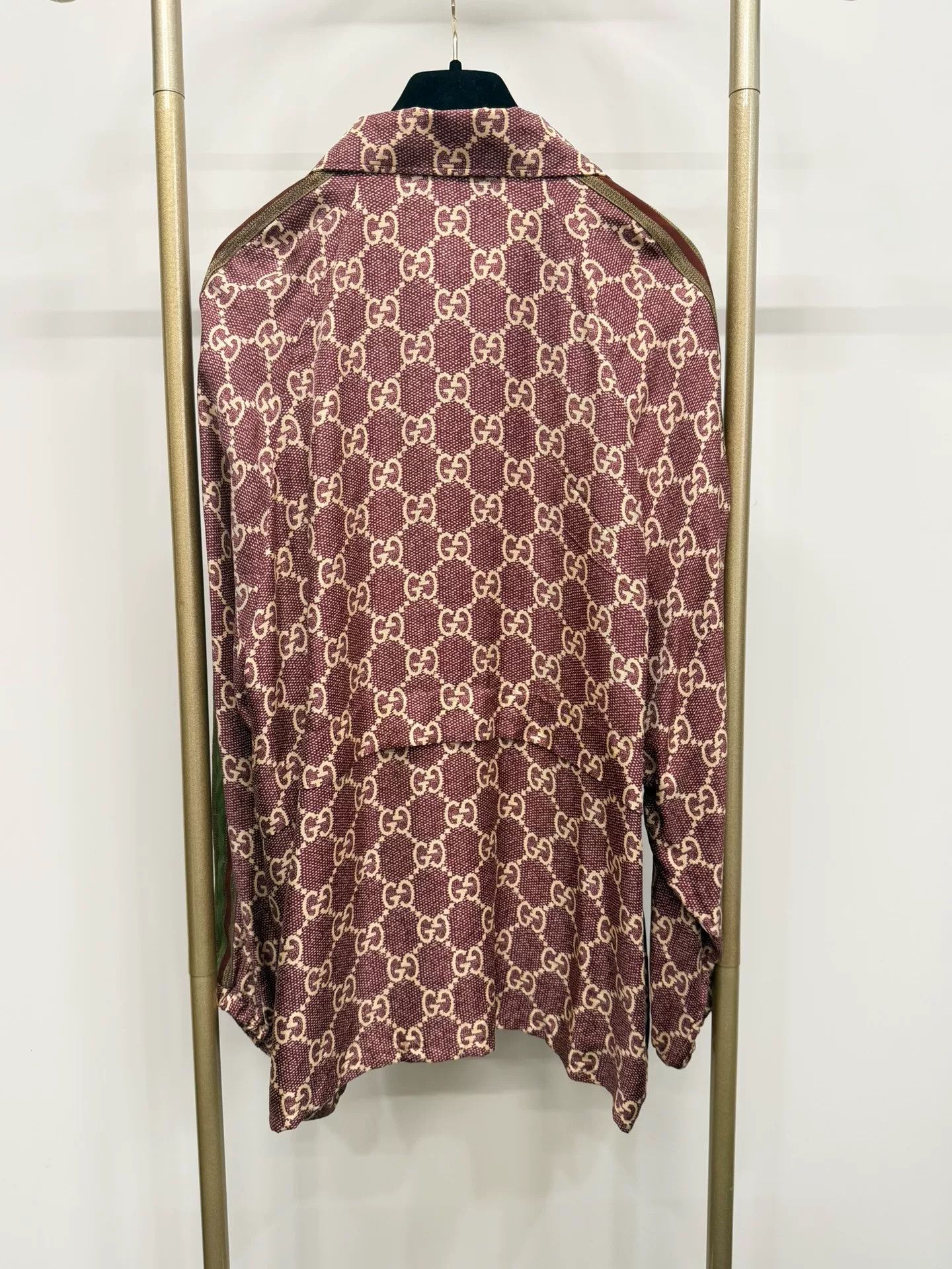 Gucci Gucci Silk Monogram Jacket XXS Size XXS / US 00 / IT 34 - 2 Thumbnail