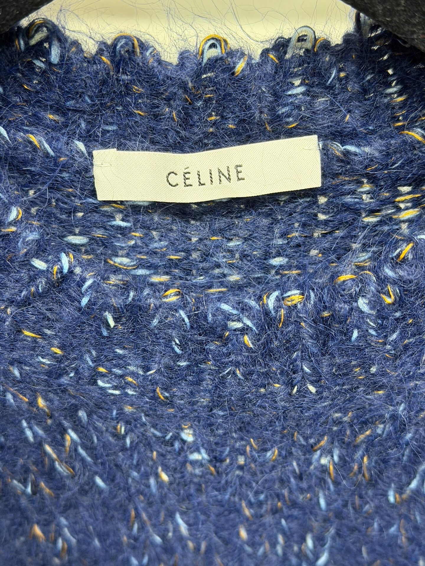 Celine CELINE Alpaca Blend Multi-Color Knit Sweater Size XS / US 0-2 / IT 36-38 - 3 Thumbnail