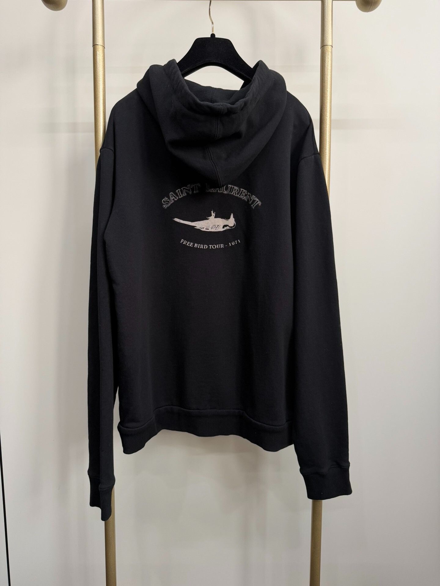 Yves Saint Laurent Saint Laurent YSL Logo Zip Hoodie XXL Size US XXL / EU 58 / 5 - 2 Thumbnail