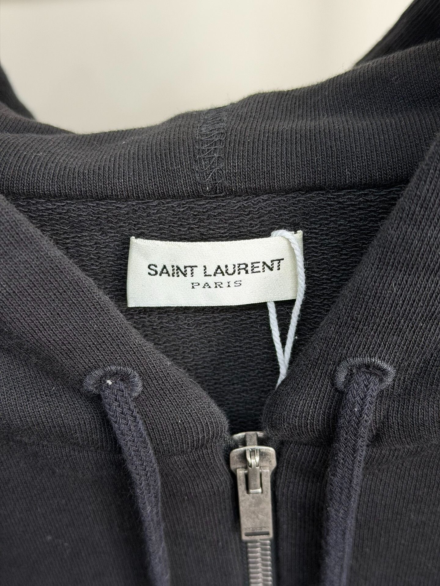 Yves Saint Laurent Saint Laurent YSL Logo Zip Hoodie XXL Size US XXL / EU 58 / 5 - 3 Thumbnail