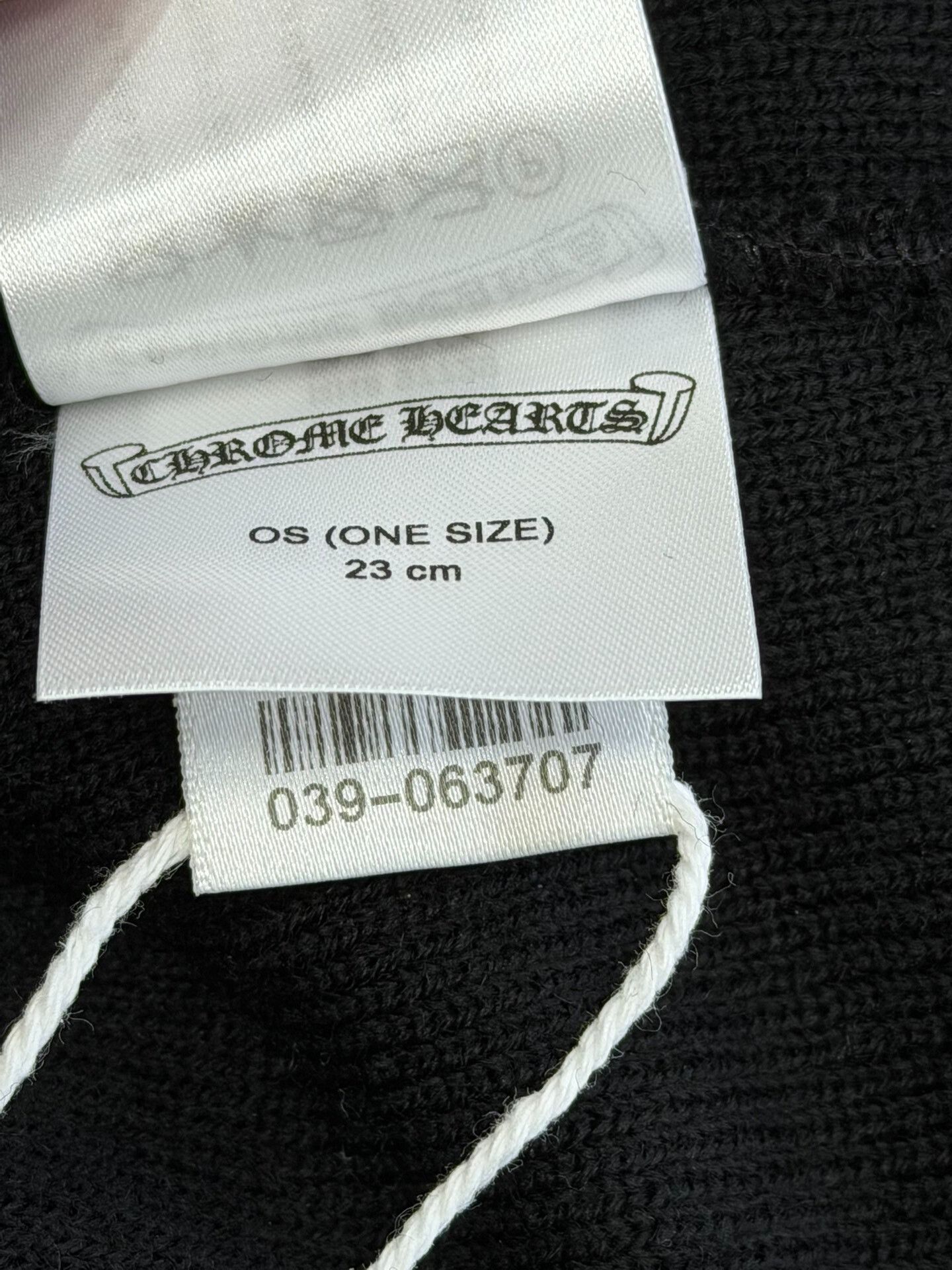 Chrome Hearts Chrome Hearts Embroidered Logo Knit Beanie Size ONE SIZE - 3 Thumbnail