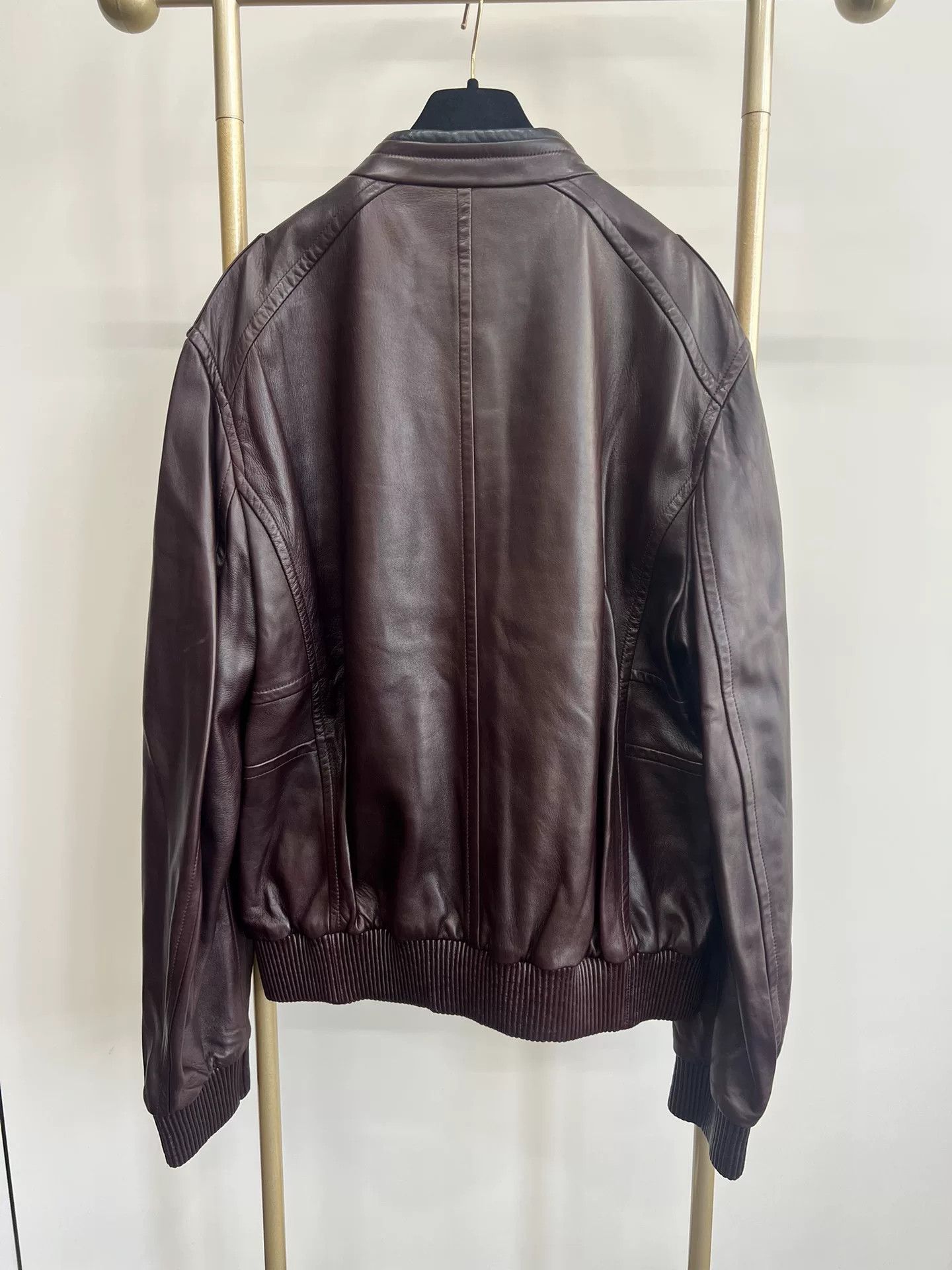 Loewe LOEWE Lambskin Four-Pocket Leather Jacket XXL Size US XXL / EU 58 / 5 - 2 Thumbnail