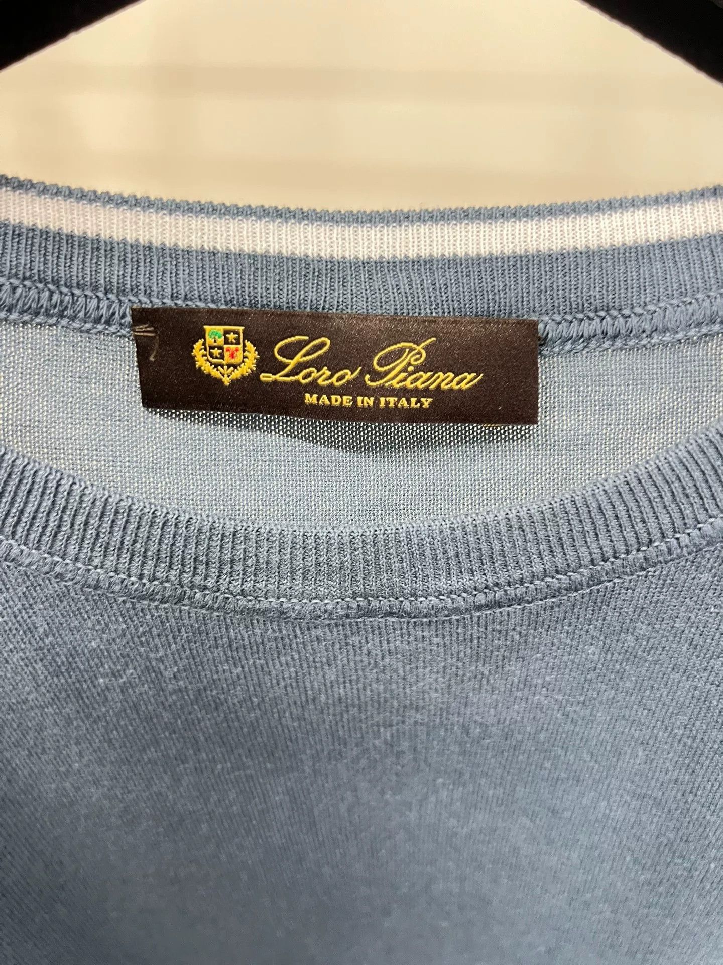 Loro Piana Loro Piana Knit Long-Sleeve T-Shirt Size 58 Size US XXL / EU 58 / 5 - 3 Thumbnail