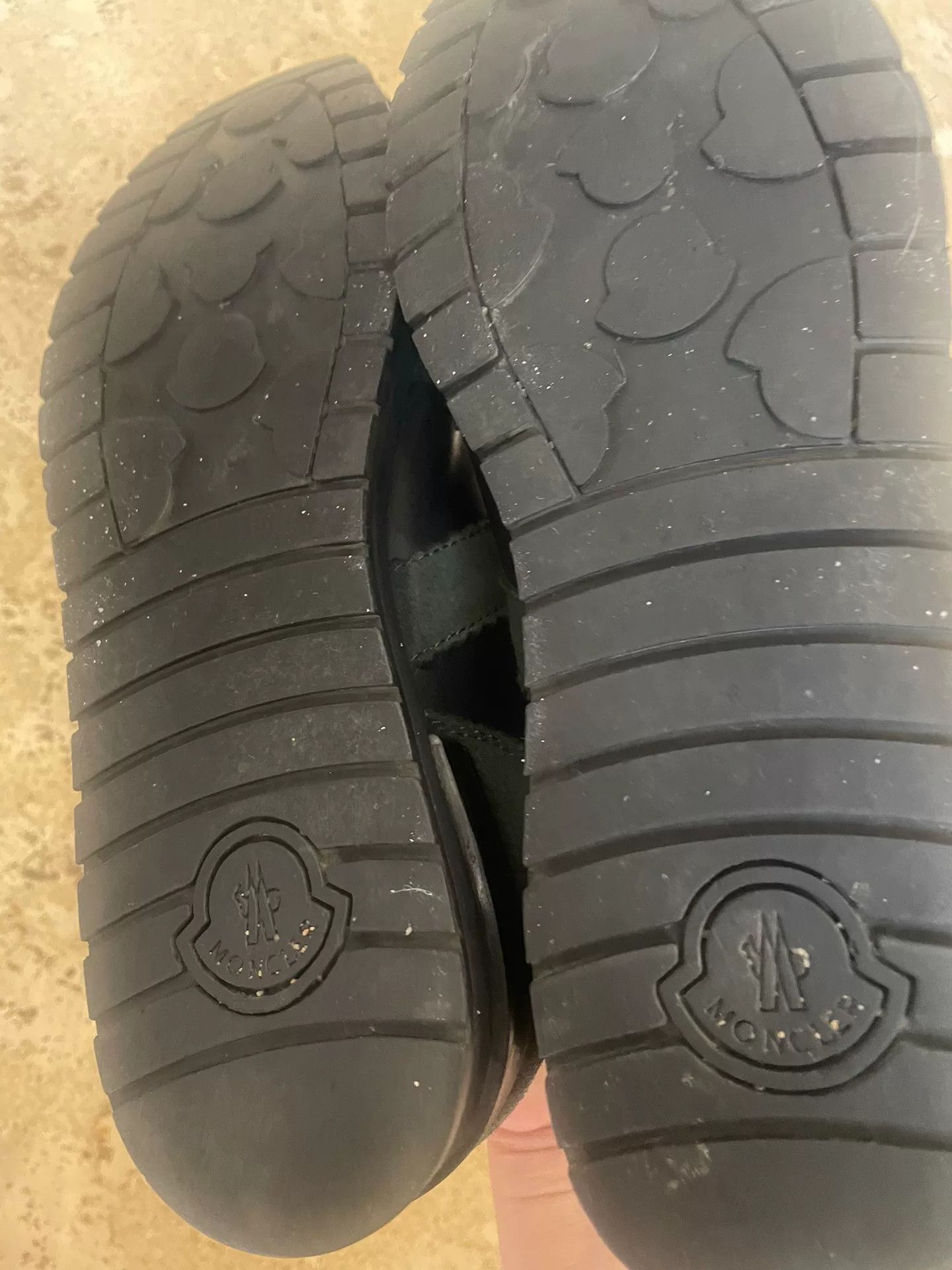 Moncler Moncler Men's Leather Shoes Wool Lining Size US 9 / EU 42 - 3 Thumbnail