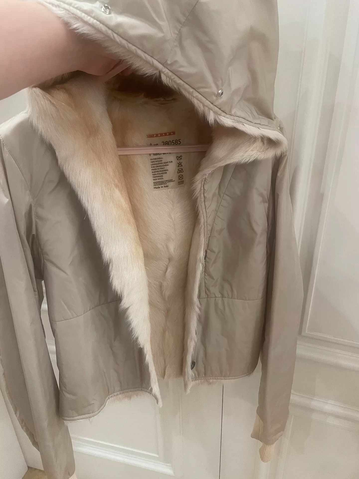 Prada PRADA Fur Liner Size 46 Size US S / EU 44-46 / 1 - 3 Thumbnail