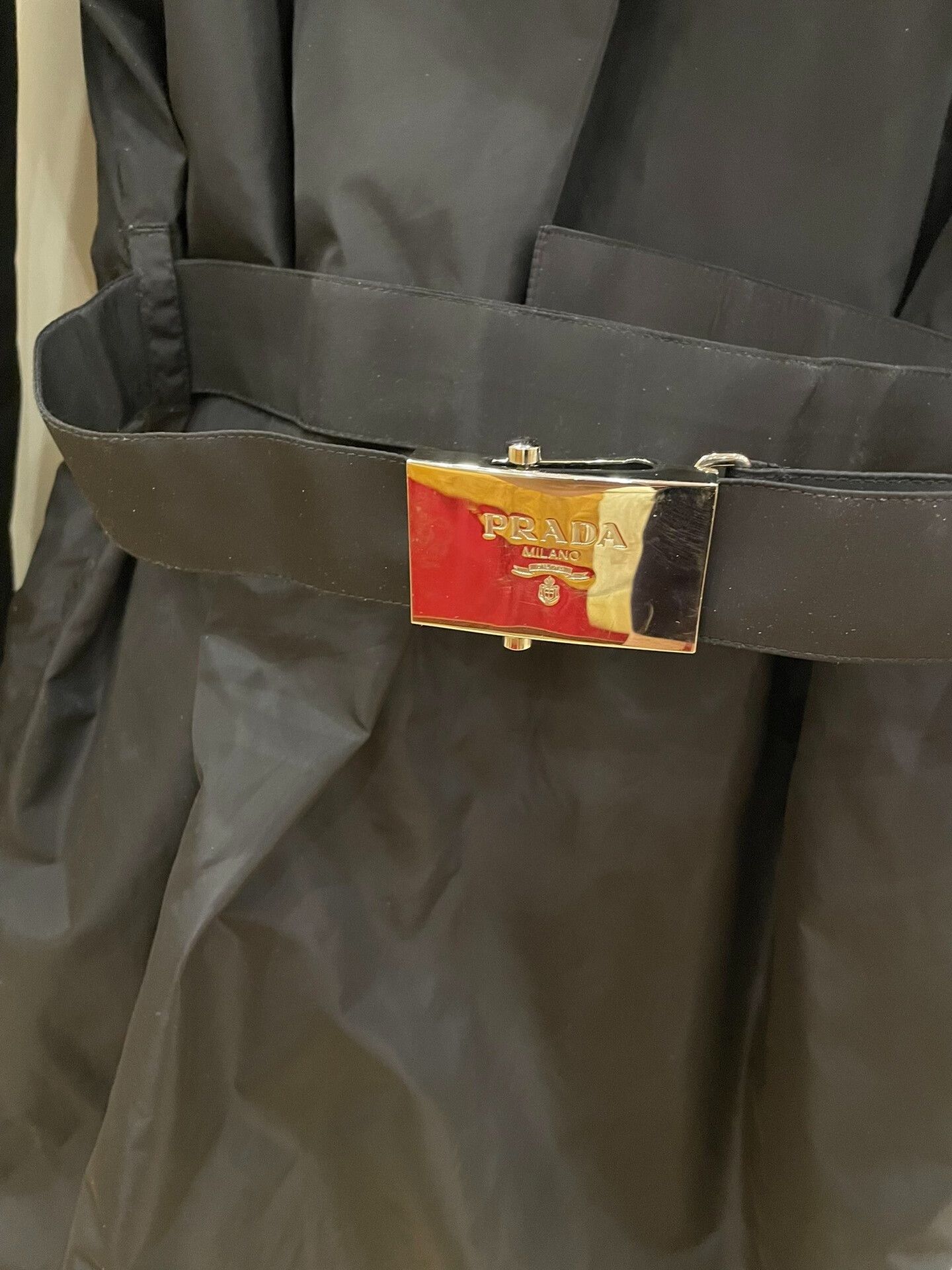Prada Prada Women's Mid-Length Detachable Hood Jacket Size M / US 6-8 / IT 42-44 - 3 Thumbnail