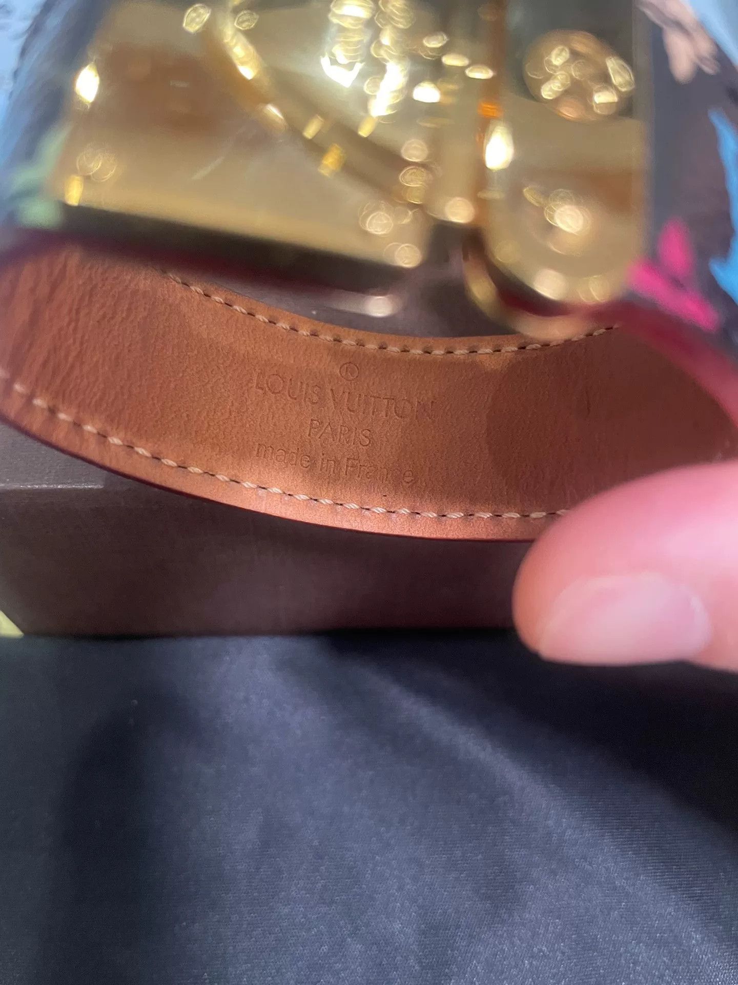 Louis Vuitton Louis Vuitton Black Multicolor Bracelet S Size ONE SIZE - 6 Thumbnail